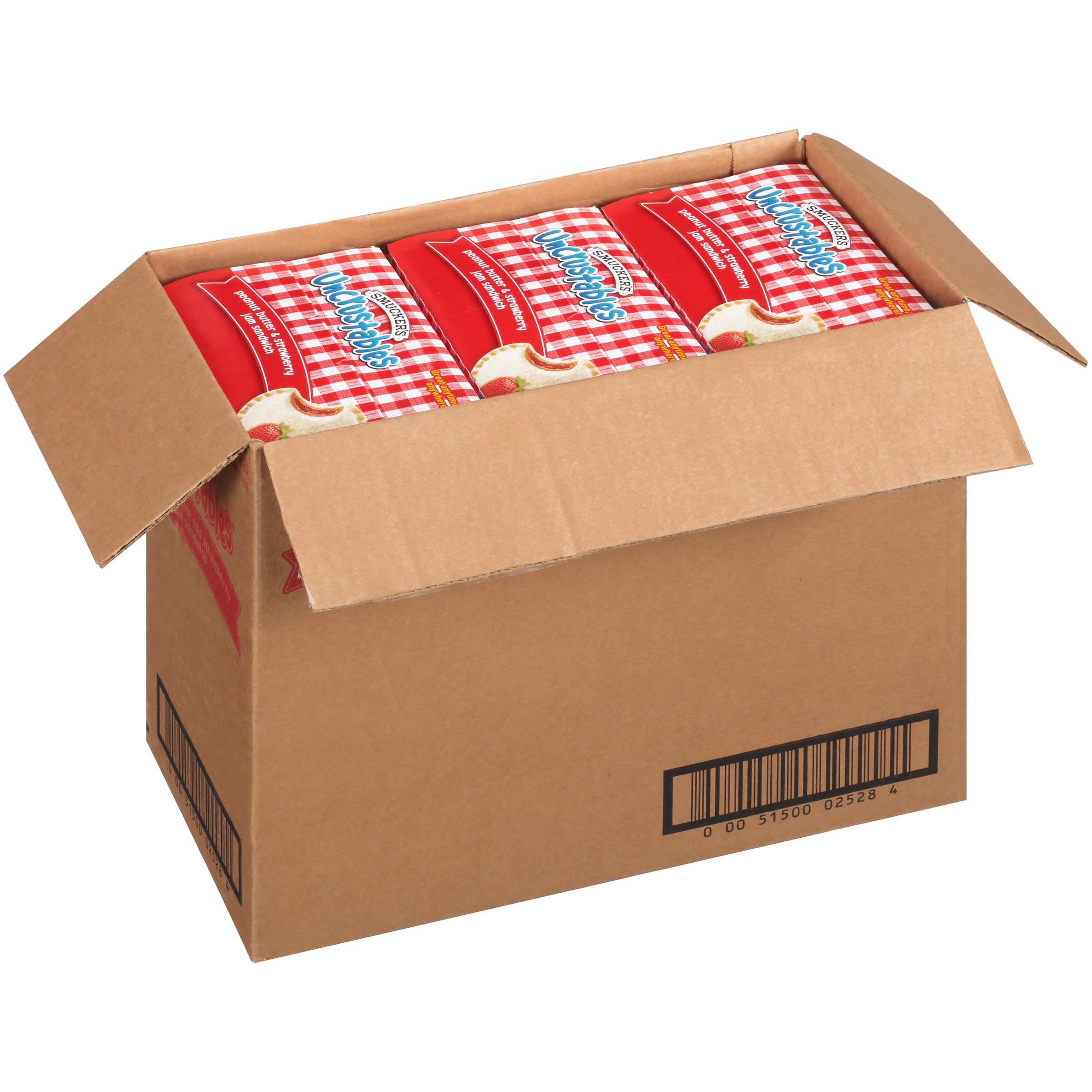 Smucker Uncrustables Peanut Butter And Strawberry 2 Ounce Size - 60 Per Case.