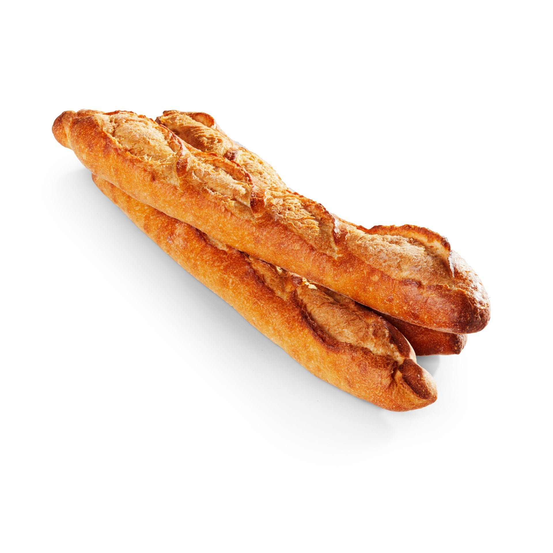 Klosterman Non Sliced French Artisan Baguette 12 Count Packs - 1 Per Case.