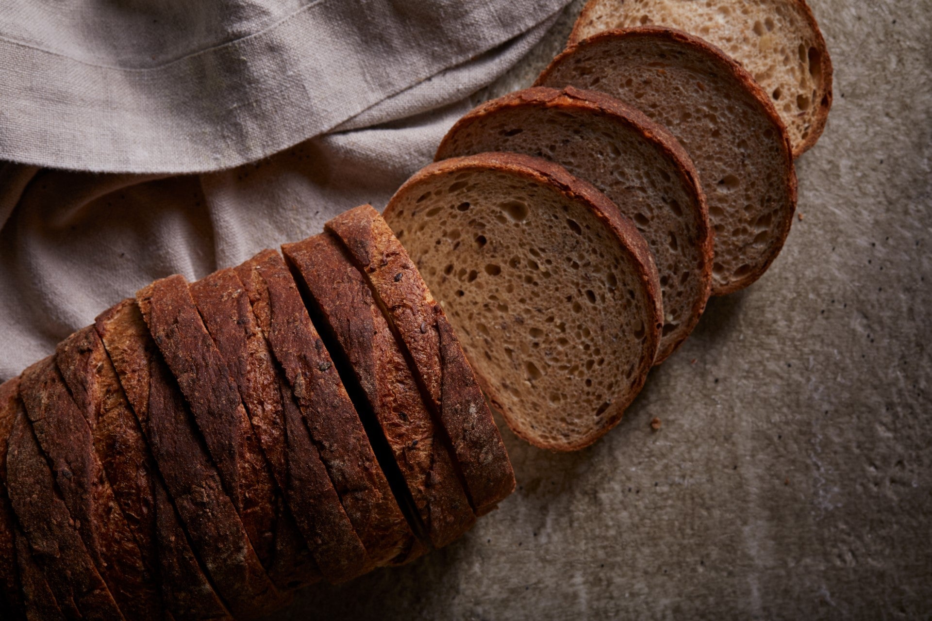 Klosterman Artisan Whole Wheat Thick Sliced Batardcase 8 Count Packs - 1 Per Case.