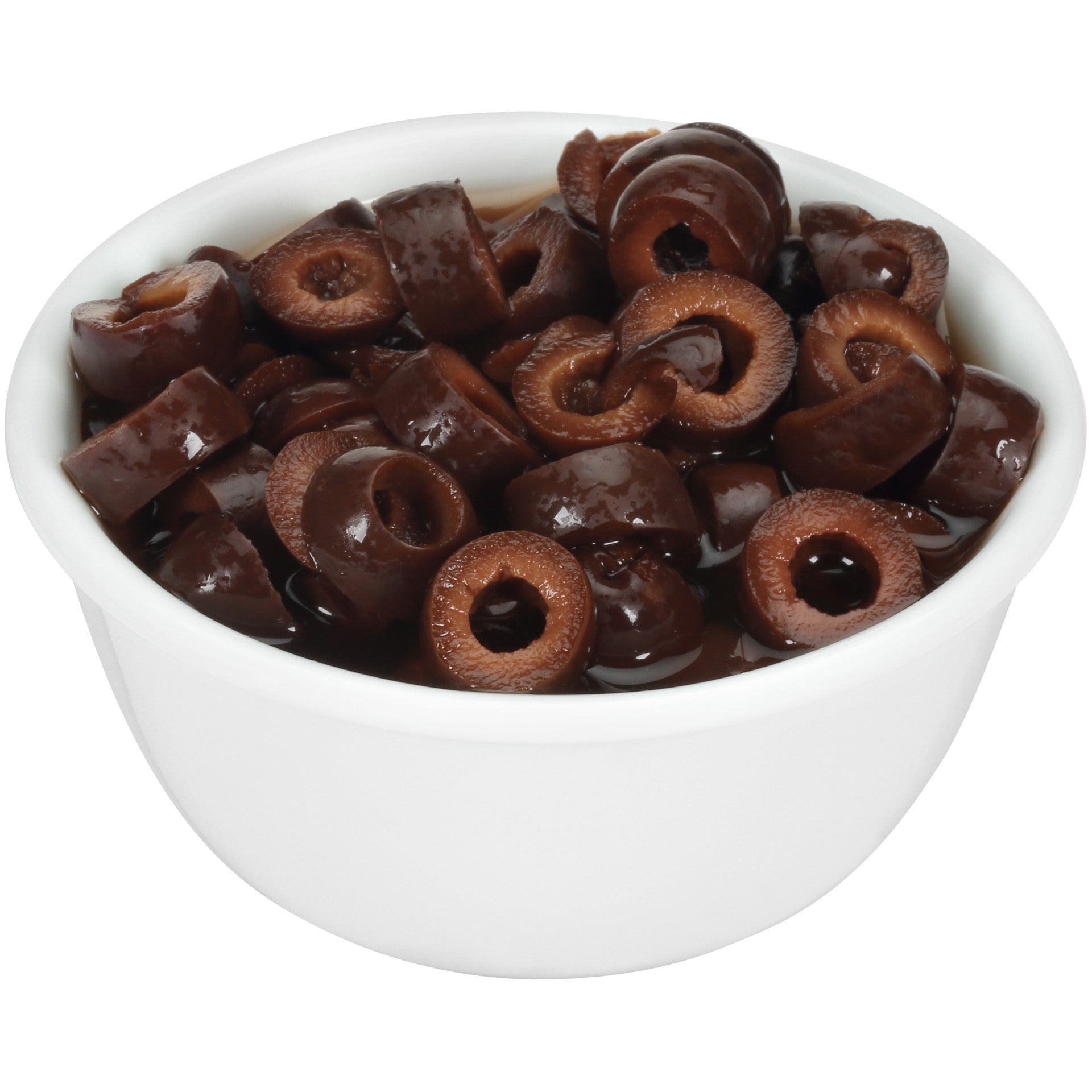 Lindsay Crafted Sliced Olives 55 Ounce Size - 6 Per Case.
