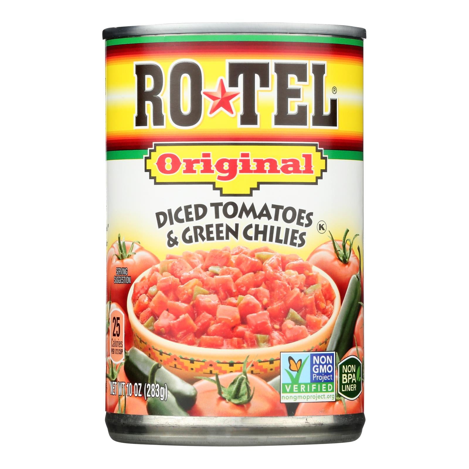 Rotel Tomatoes With Green Chilies, 10 Ounce - Case of 24 - 10 Ounce