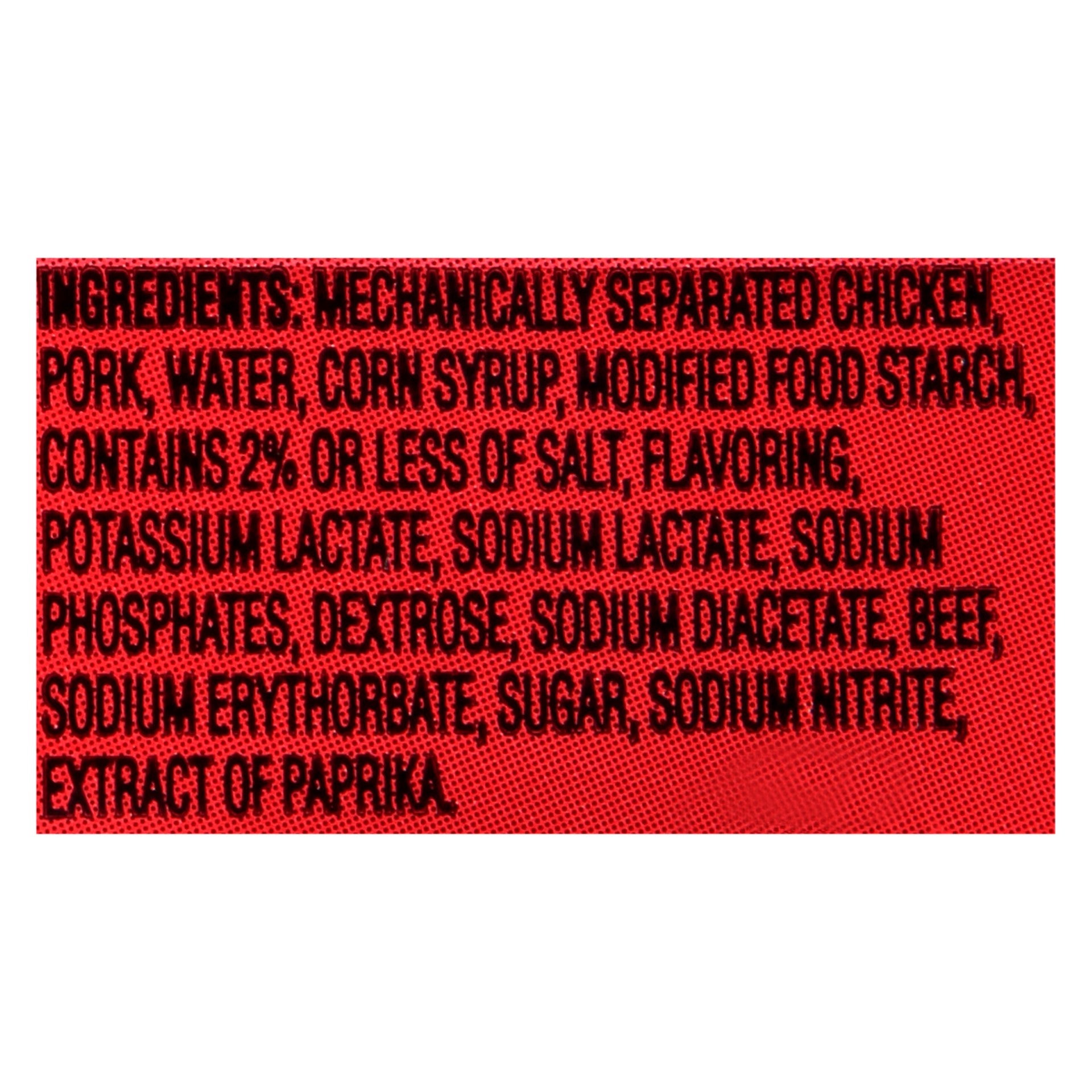 Hot Dog Chickenporkbeef 5" Ten Per 12 Ounce Size - 32 Per Case.