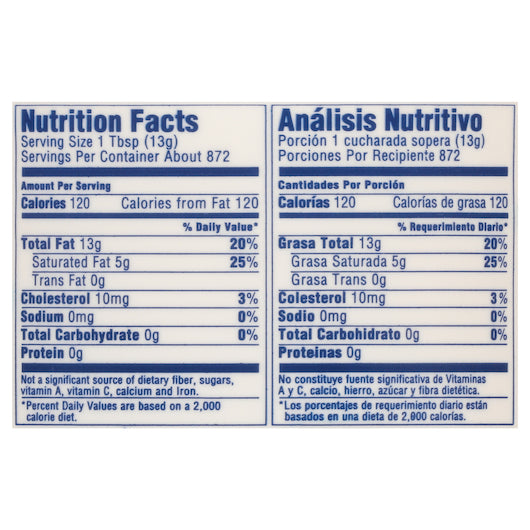 John Morrell Snow Cap Lard 25 Pound Each - 1 Per Case.