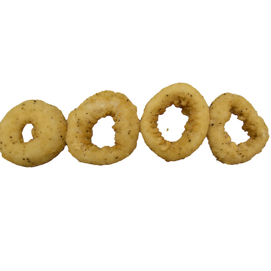 Singleton Seafood Calamari Rings Large Breaded Individual Quick Frozen 50 To 60 Count, 2 Pounds - 5 Per Case