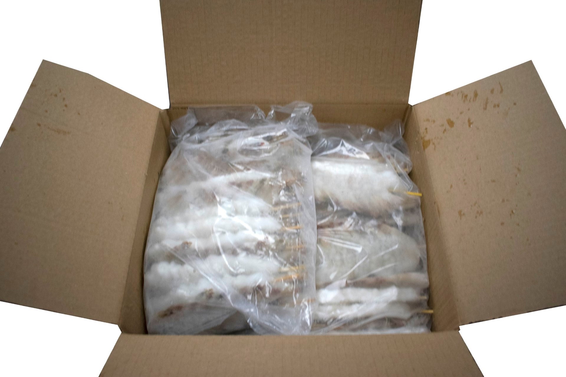 Singleton Seafood Shrimp Skewered 40/50 Count, 3 Pounds - 1 Per Case