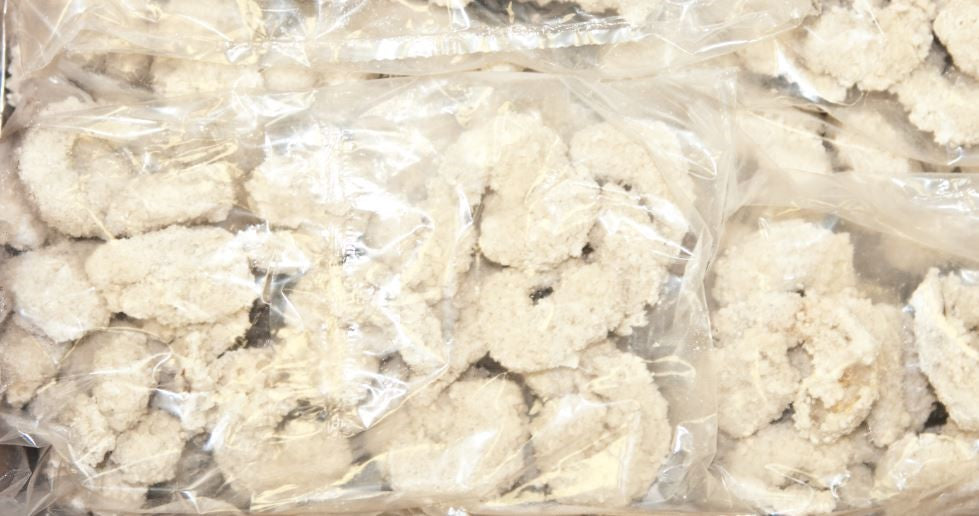 Captain Morgan Individual Quick Frozen Basket Style Breaded Shrimp, 8 Ounces- 12 Per Case