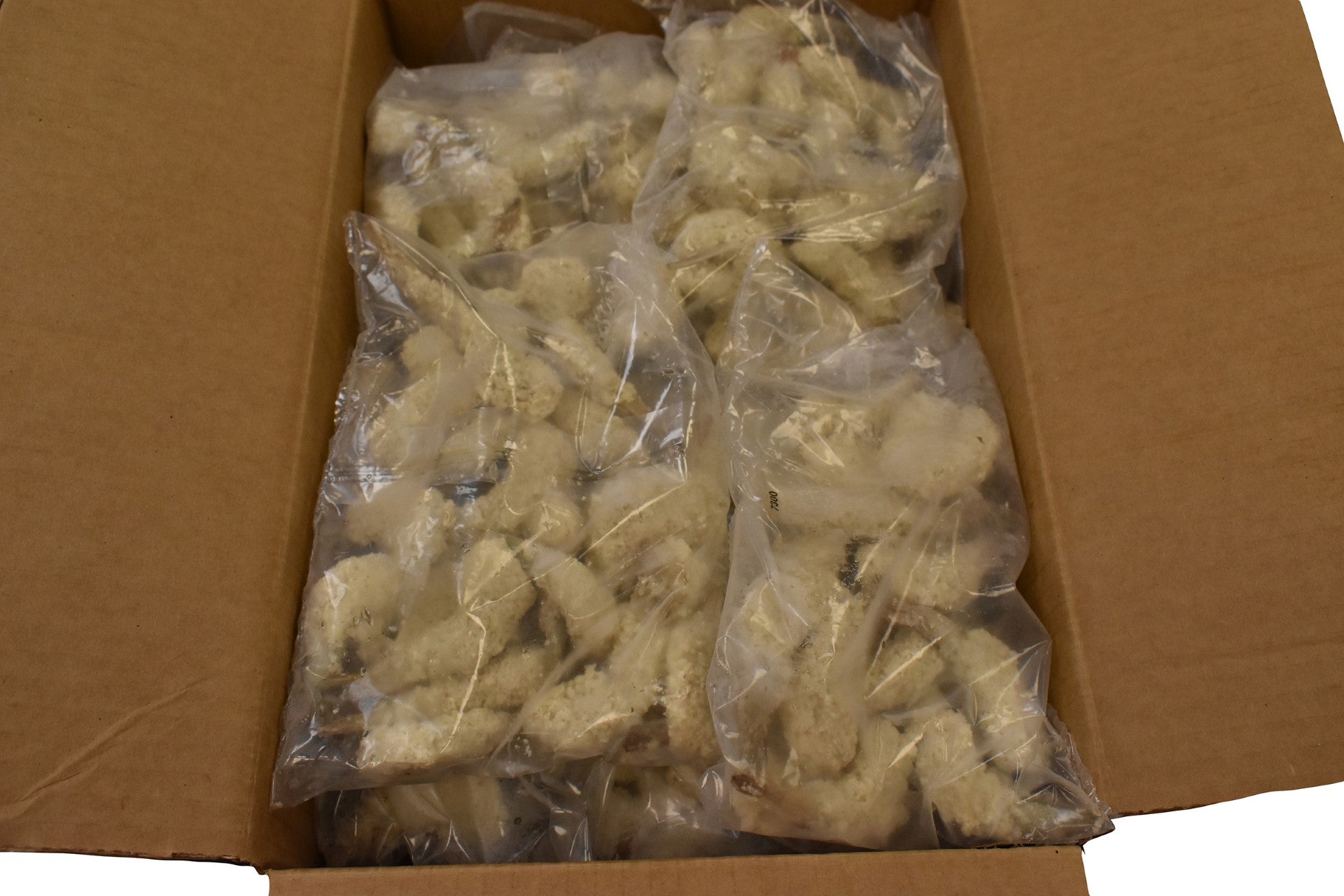 Captain Morgan Individual Quick Frozen Basket Style Breaded Shrimp, 8 Ounces- 12 Per Case