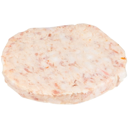 Farmland Formax 58% Lean Silver Medal Sausage Patty 13.5 Pound Each - 1 Per Case.