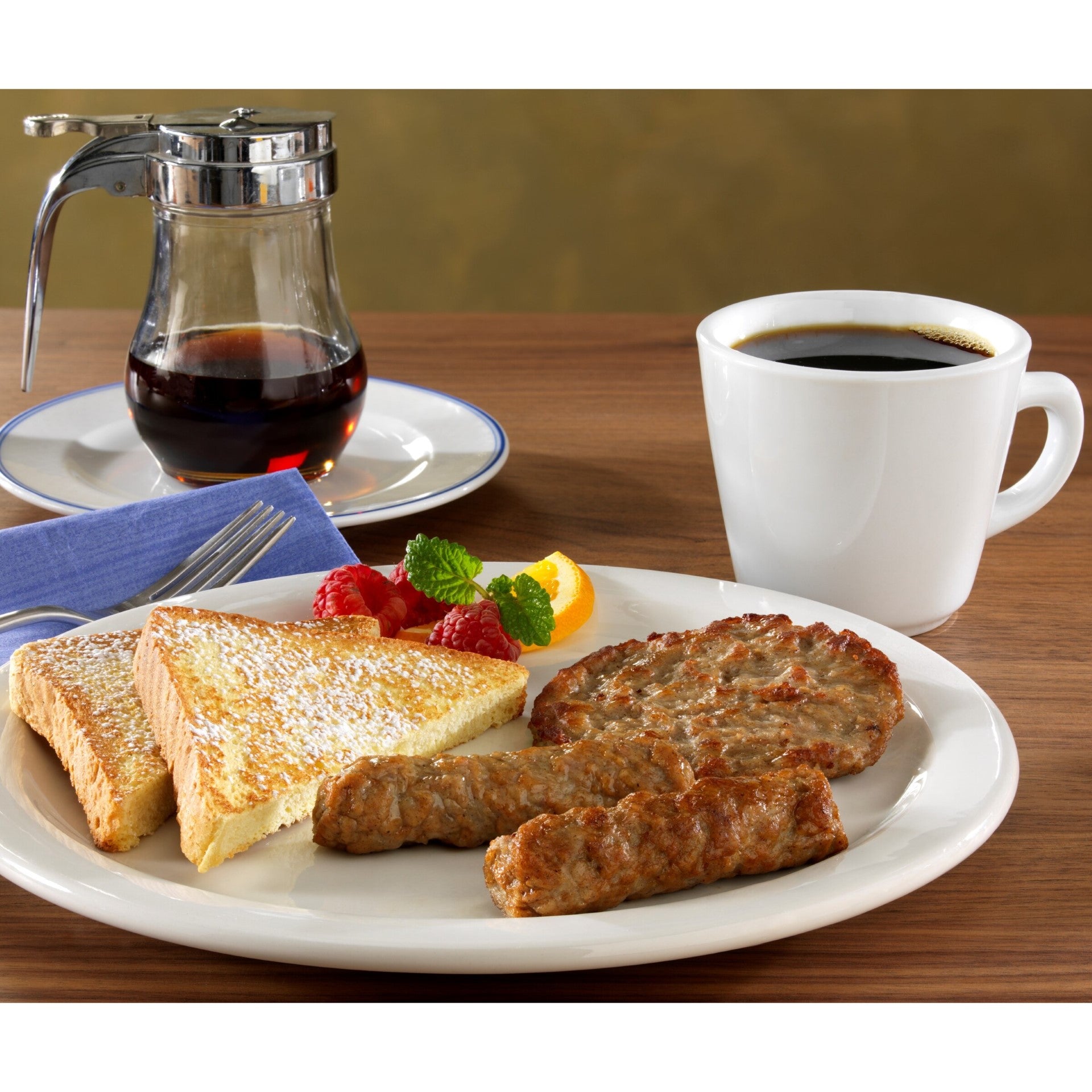 Sausage Link Skinless Fully Cooked Silver Medal 10 Pound Each - 1 Per Case.