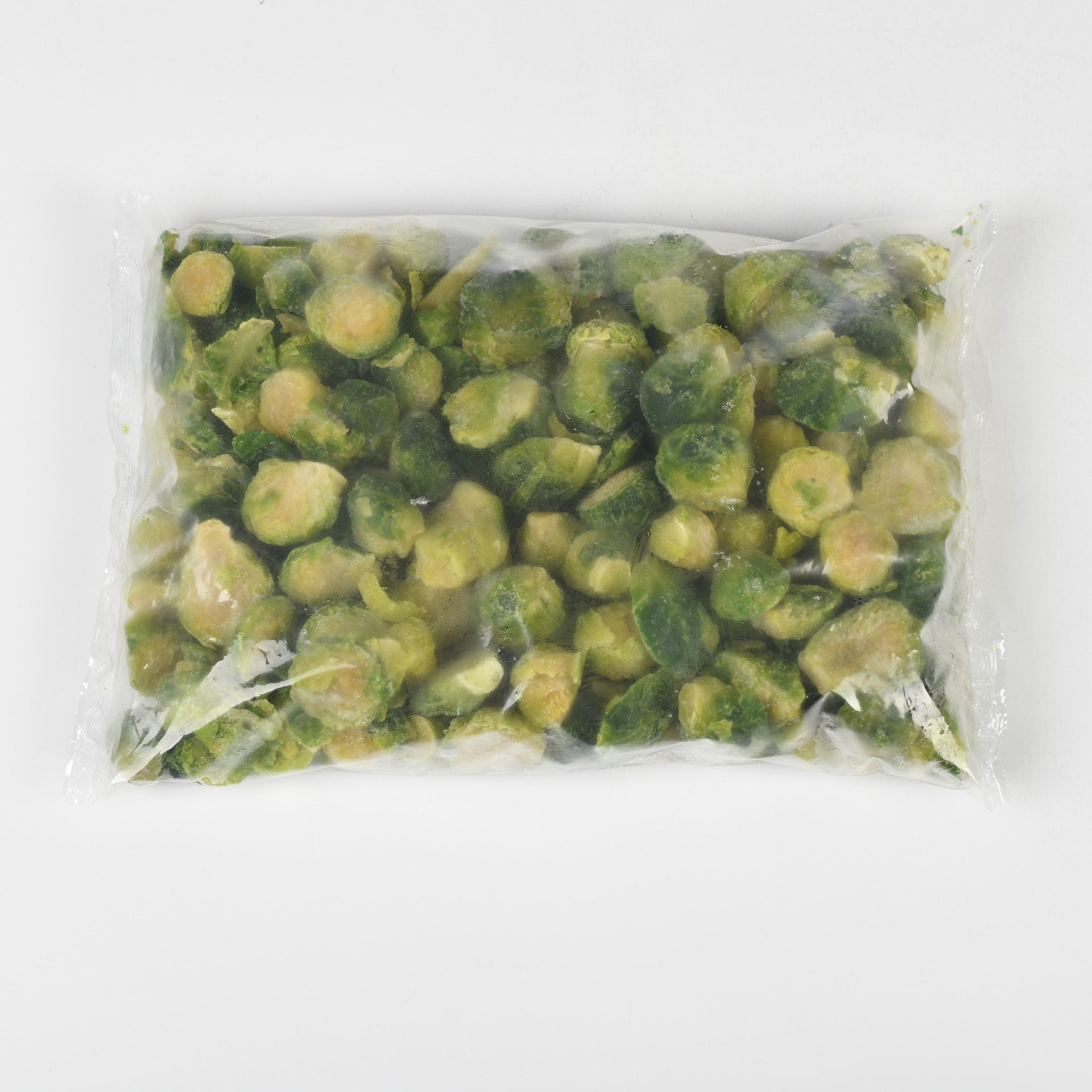 Brussel Sprouts Halves 2 Pound Each - 6 Per Case.