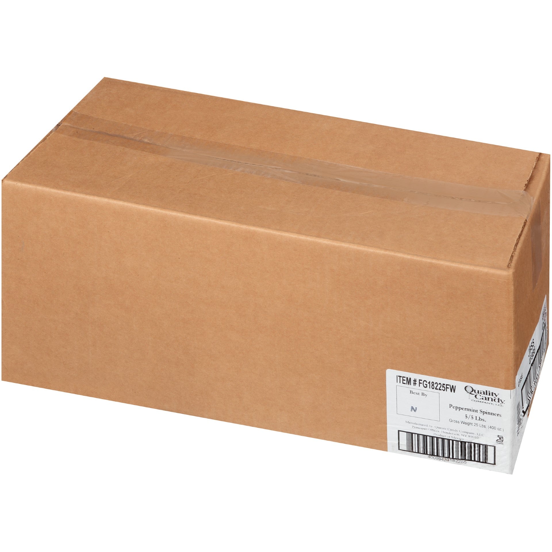 Individually Wrapped Peppermint Pinwheel Candies 5 Pound Each - 5 Per Case.