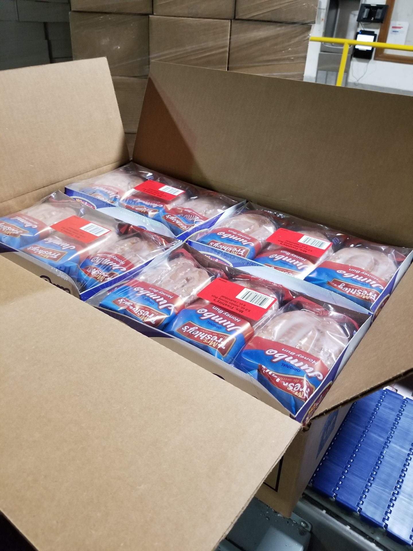 Msfs Glazed Honey Bun 6 Each - 8 Per Case.