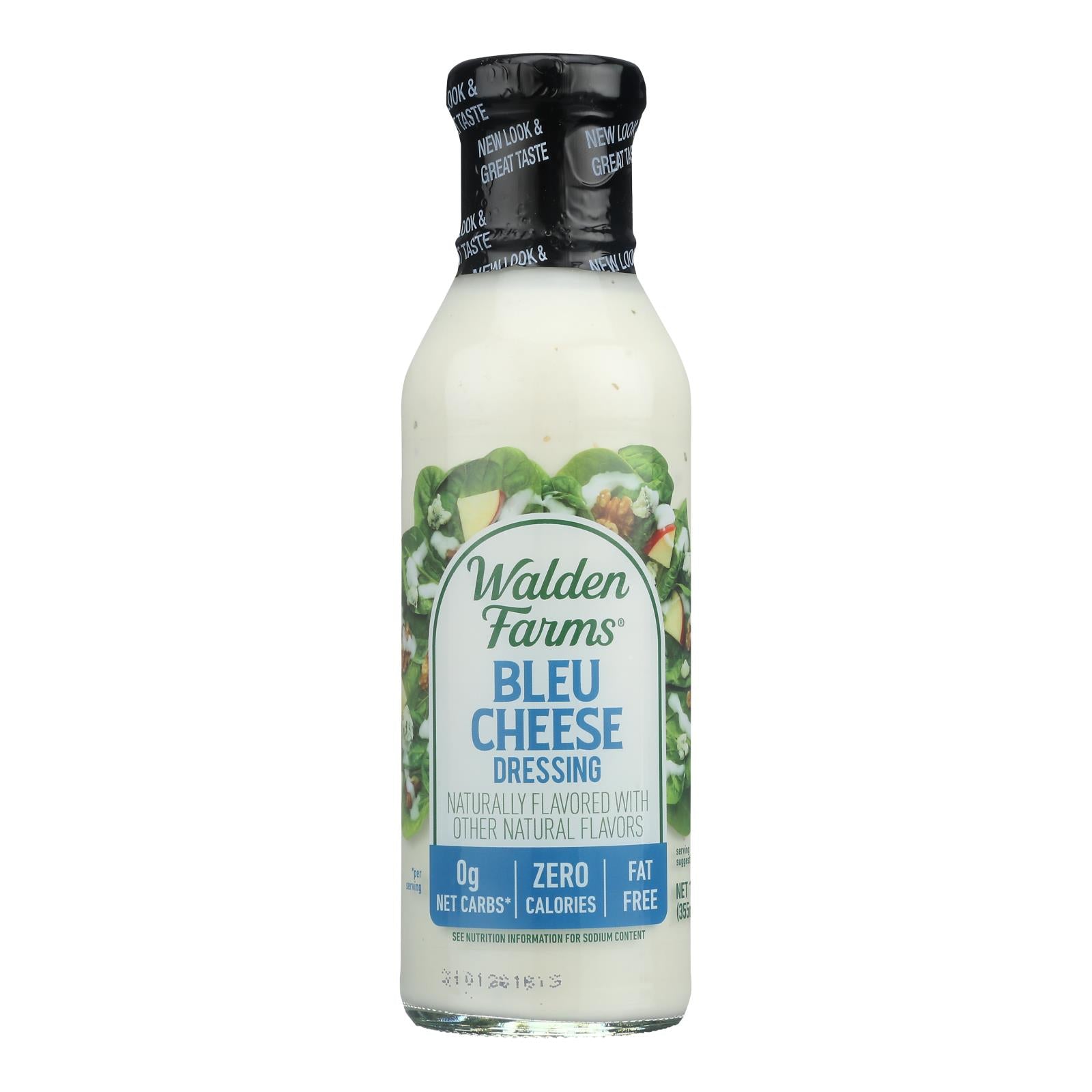 Walden Farms - Dressing Calorie Free Creamy Bleu Cheese - Case of 6-12 Fluid Ounce