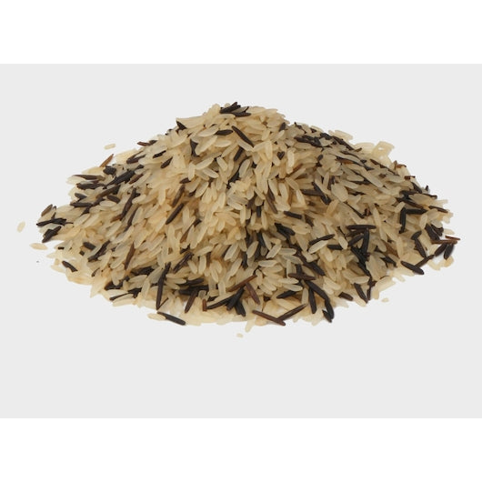 Producers Rice Mill Inc. Parboiled Long Grain & Wild Rice Box, 25 Pounds - 1 Per Case.