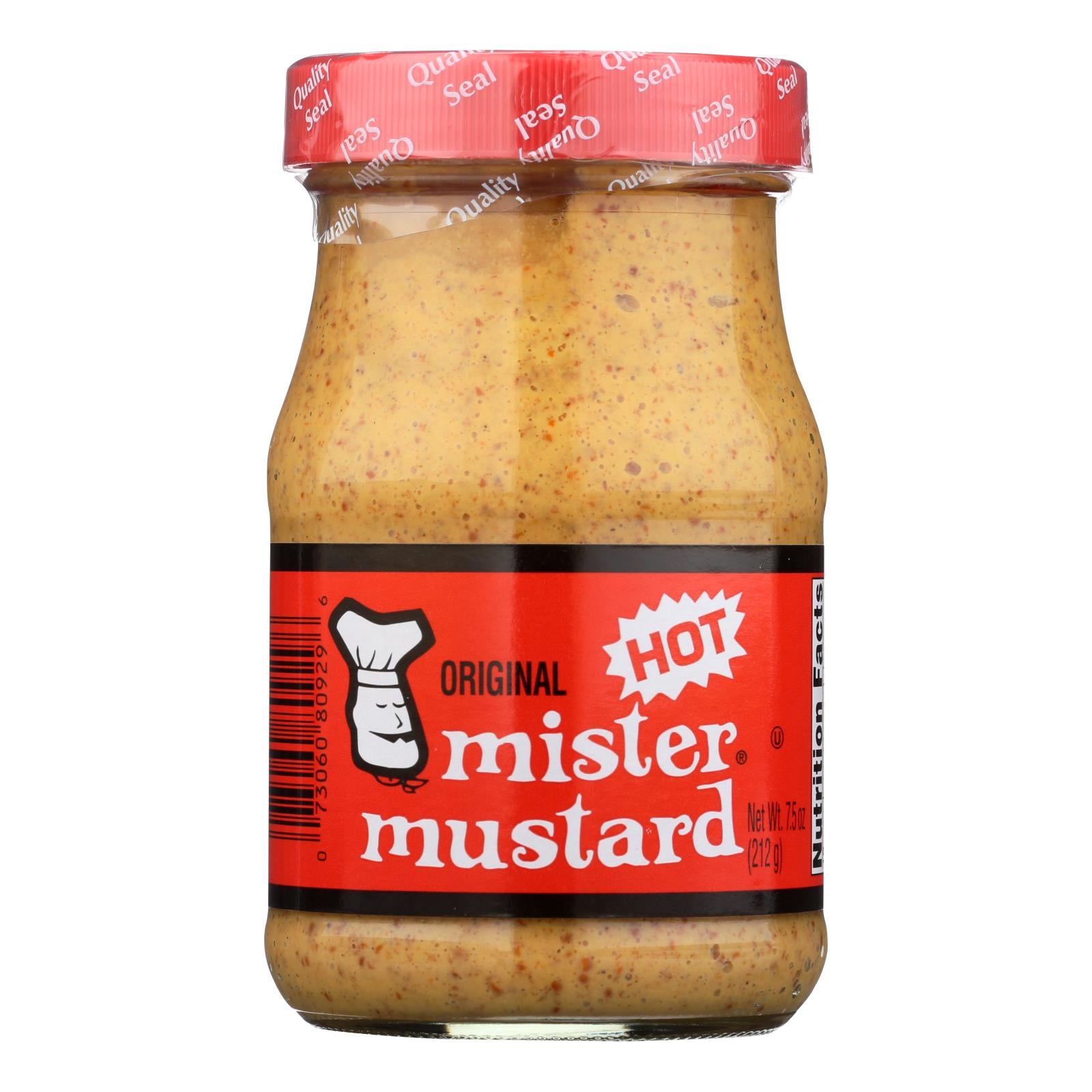 Original Hot Mister Mustard - Case of 6 - 7.5 Ounce