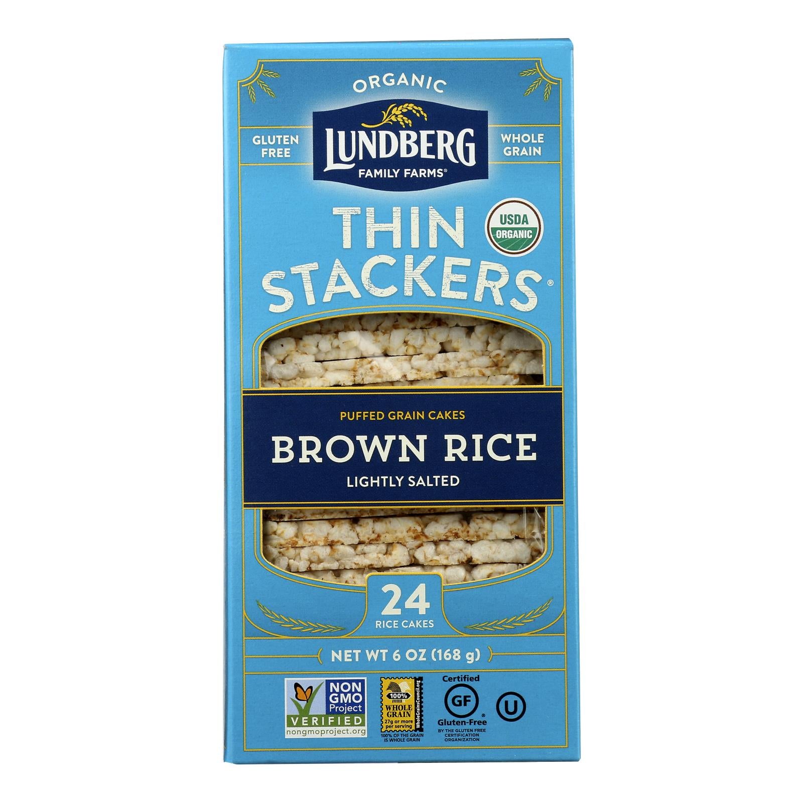 Lundberg Family Farms - Rice Ck Brn Ls Thn Stk - Case of 6-6 Ounce