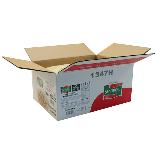 Seviroli Foods Meat Pasta Tortellini 5 Pound Each - 2 Per Case.