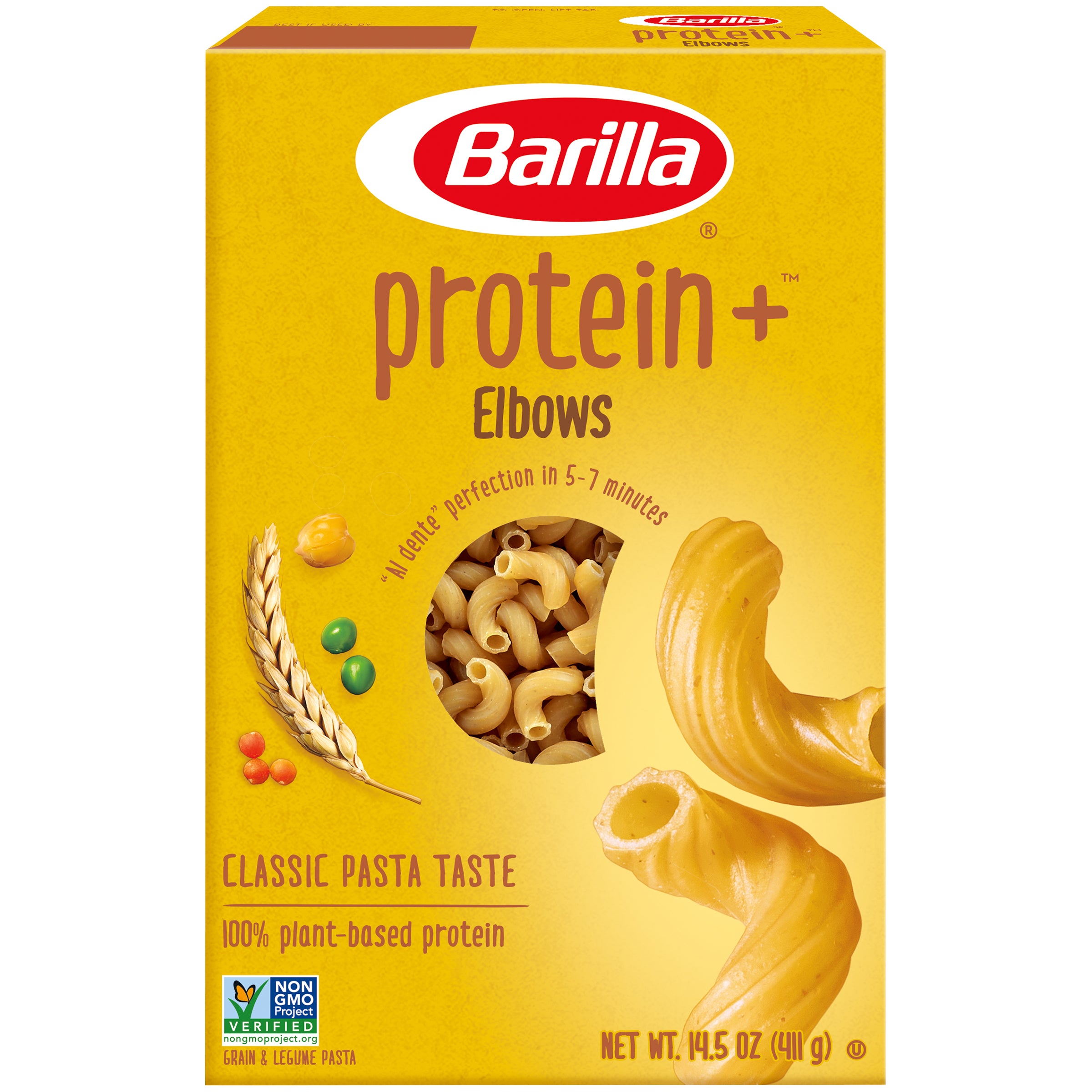 Elbows Plus Barilla USA 14.5 Ounce Size - 12 Per Case.