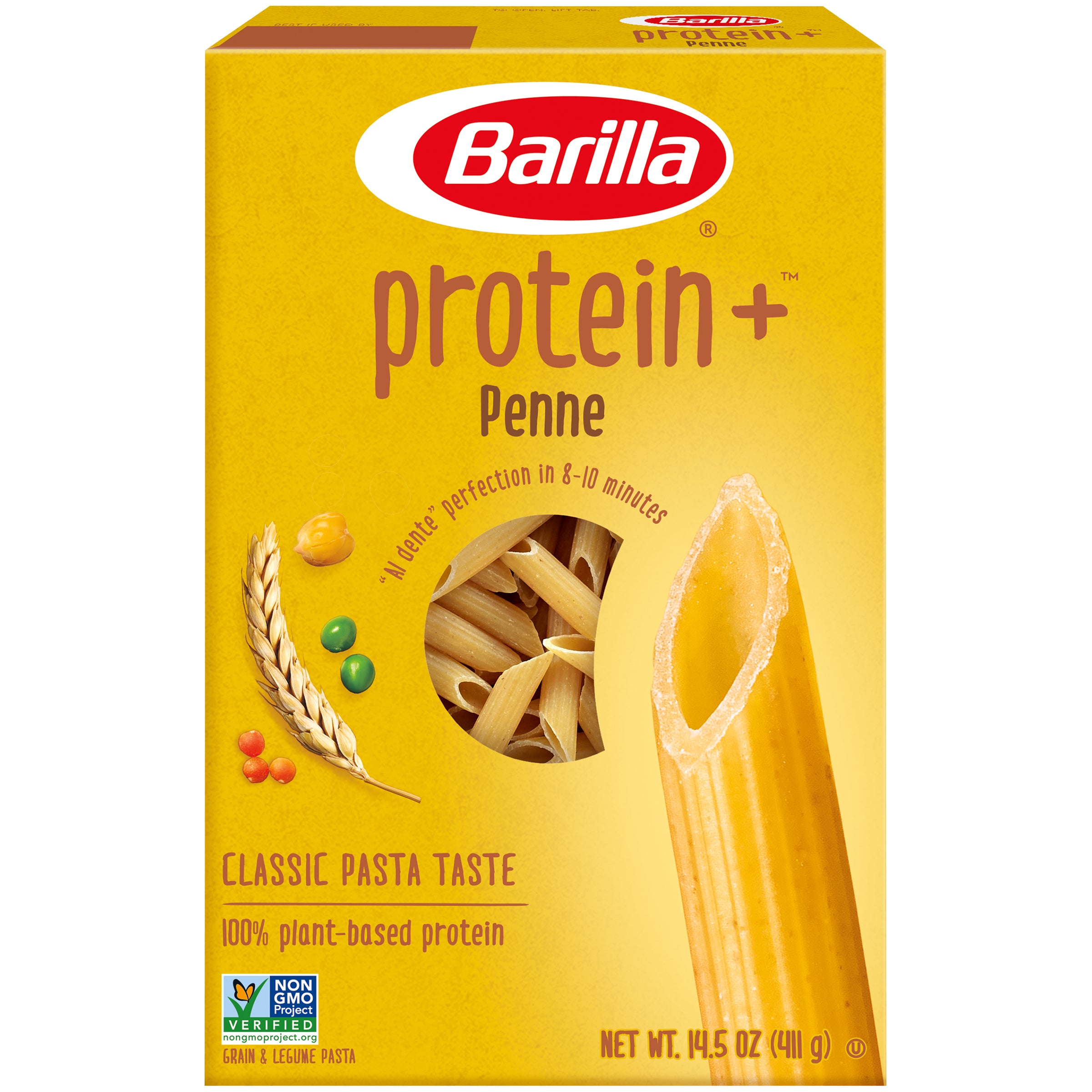 Penne Plus Barilla USA 14.5 Ounce Size - 12 Per Case.