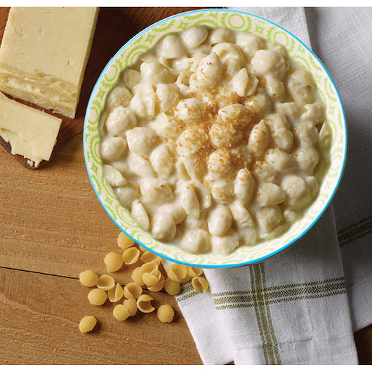 Blount White Cheddar Mac & Cheese Frozen 4 Pound Each - 4 Per Case.