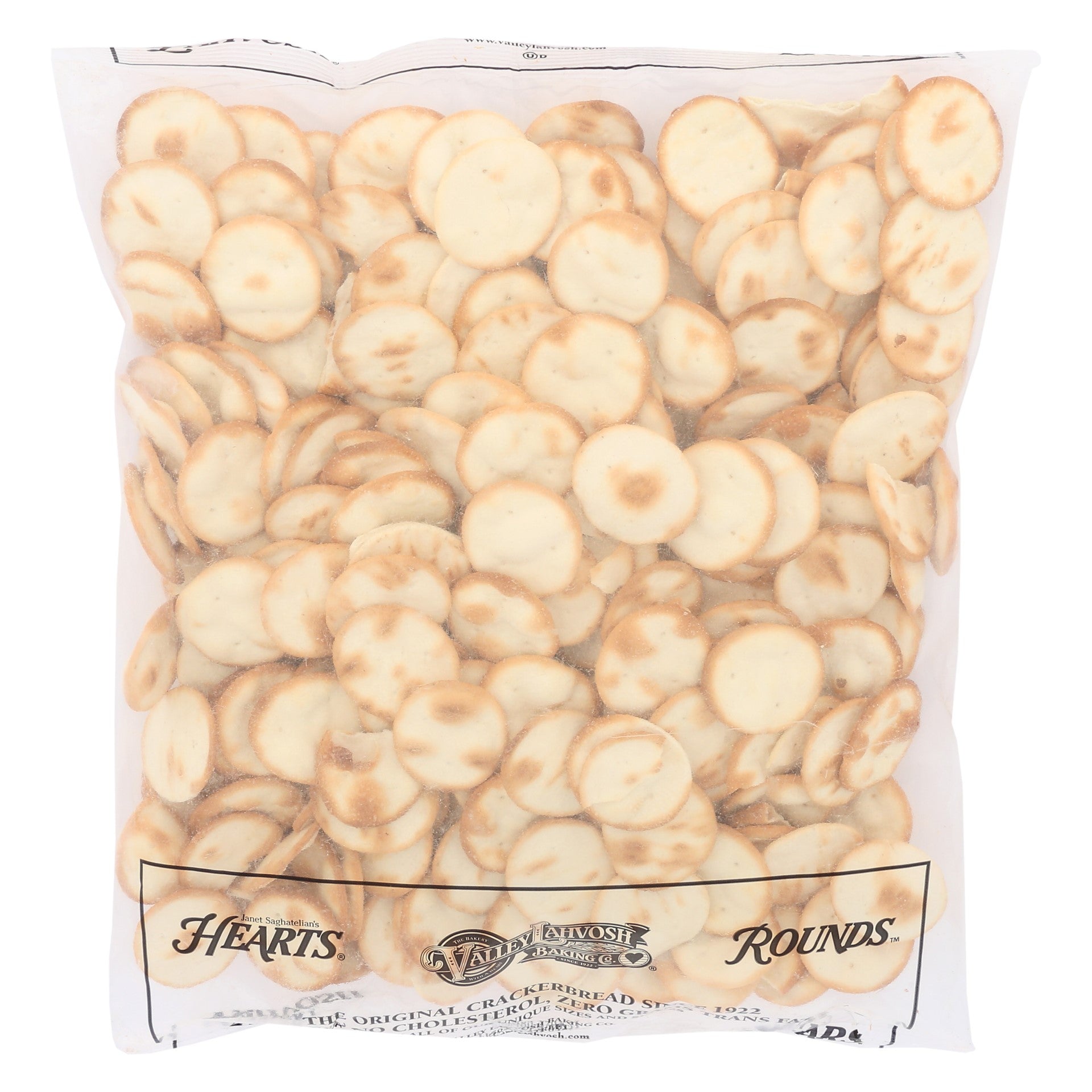 Lahvosh Minis Crackerbread Sea Salt 12 Ounce Size - 6 Per Case.