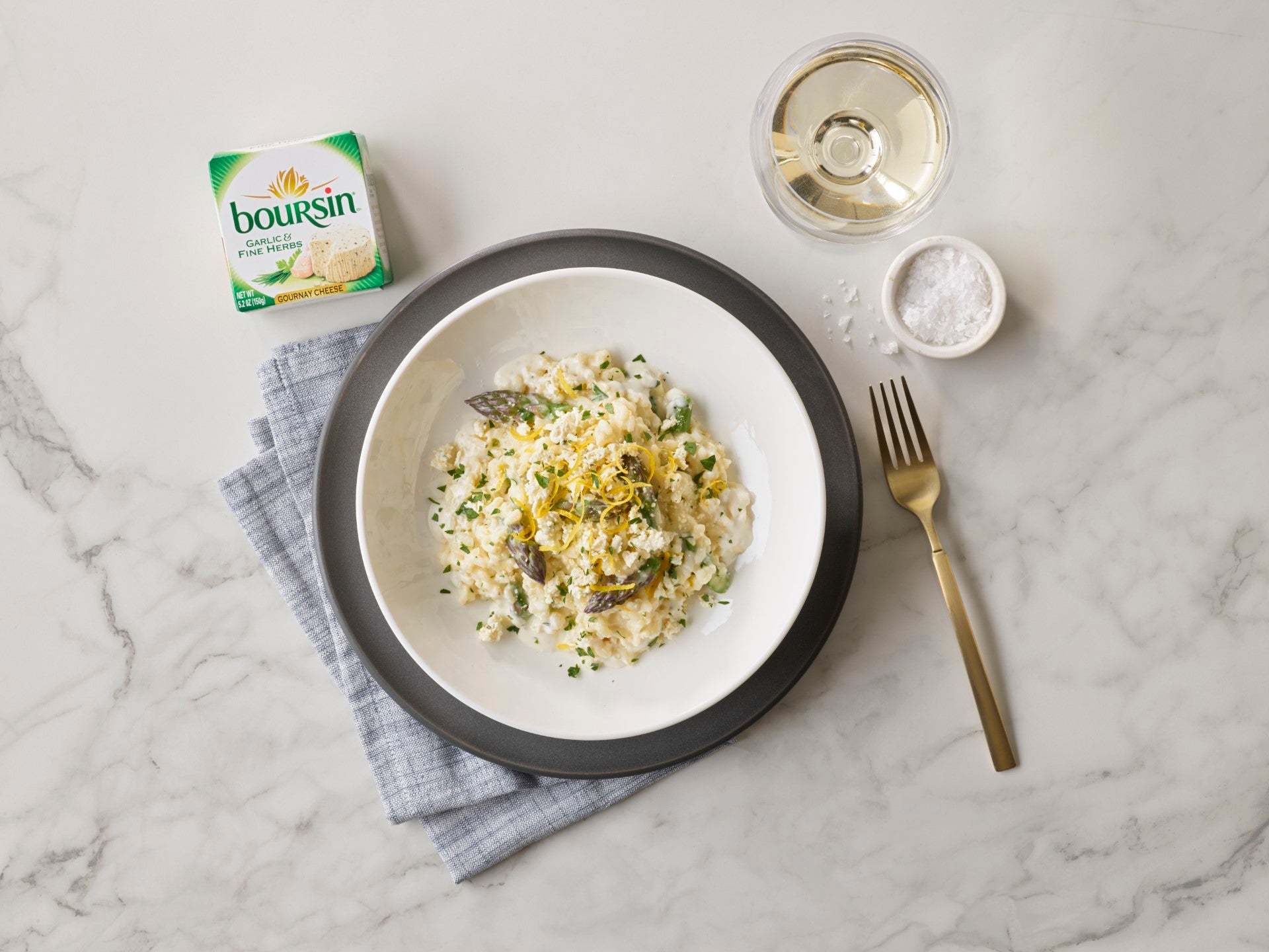 Boursin Cream Cheese With Herb & Garlic 5.2 Ounce Size - 12 Per Case.