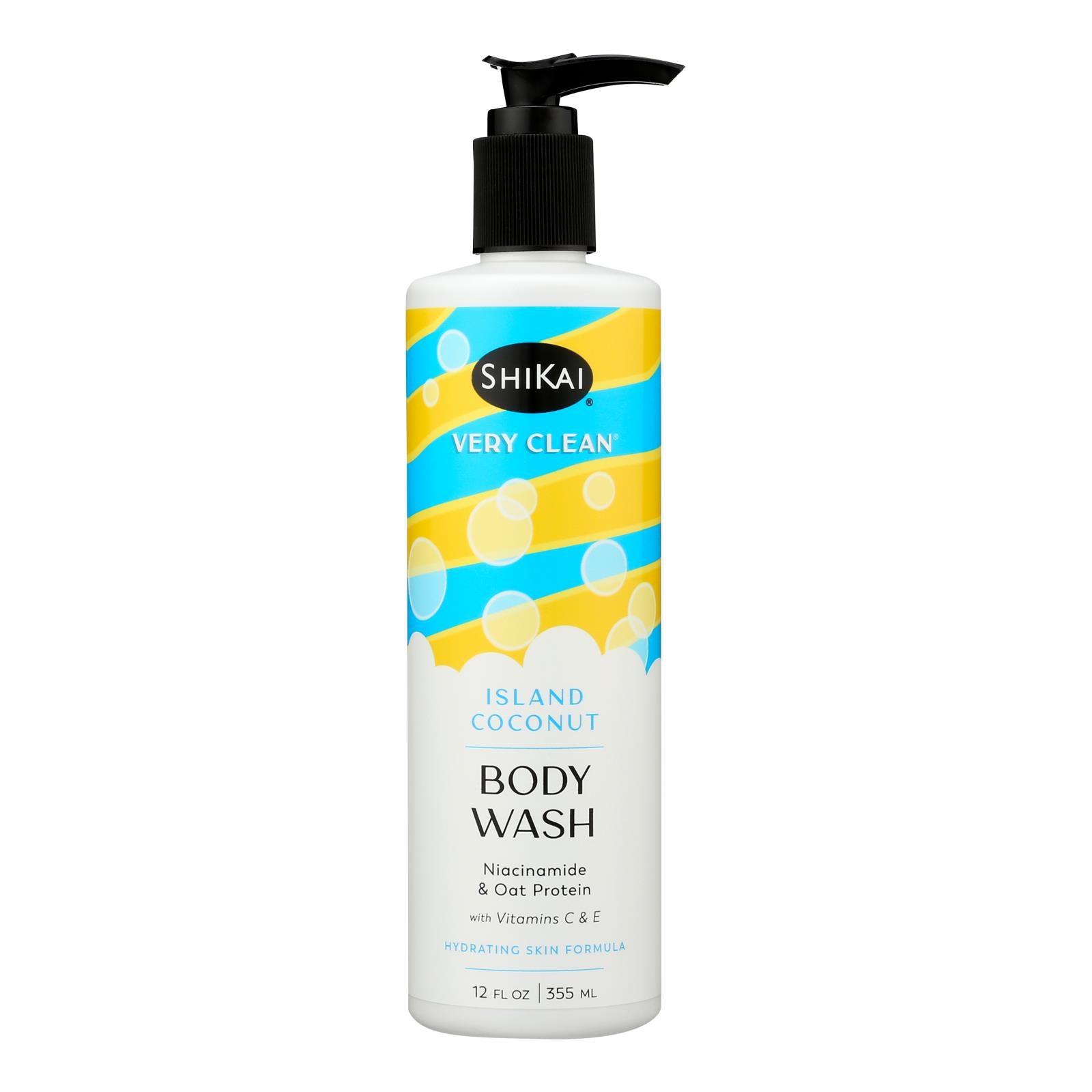 Shikai Products - Body Wash Island Coconut - 1 Each-12 Fluid Ounce