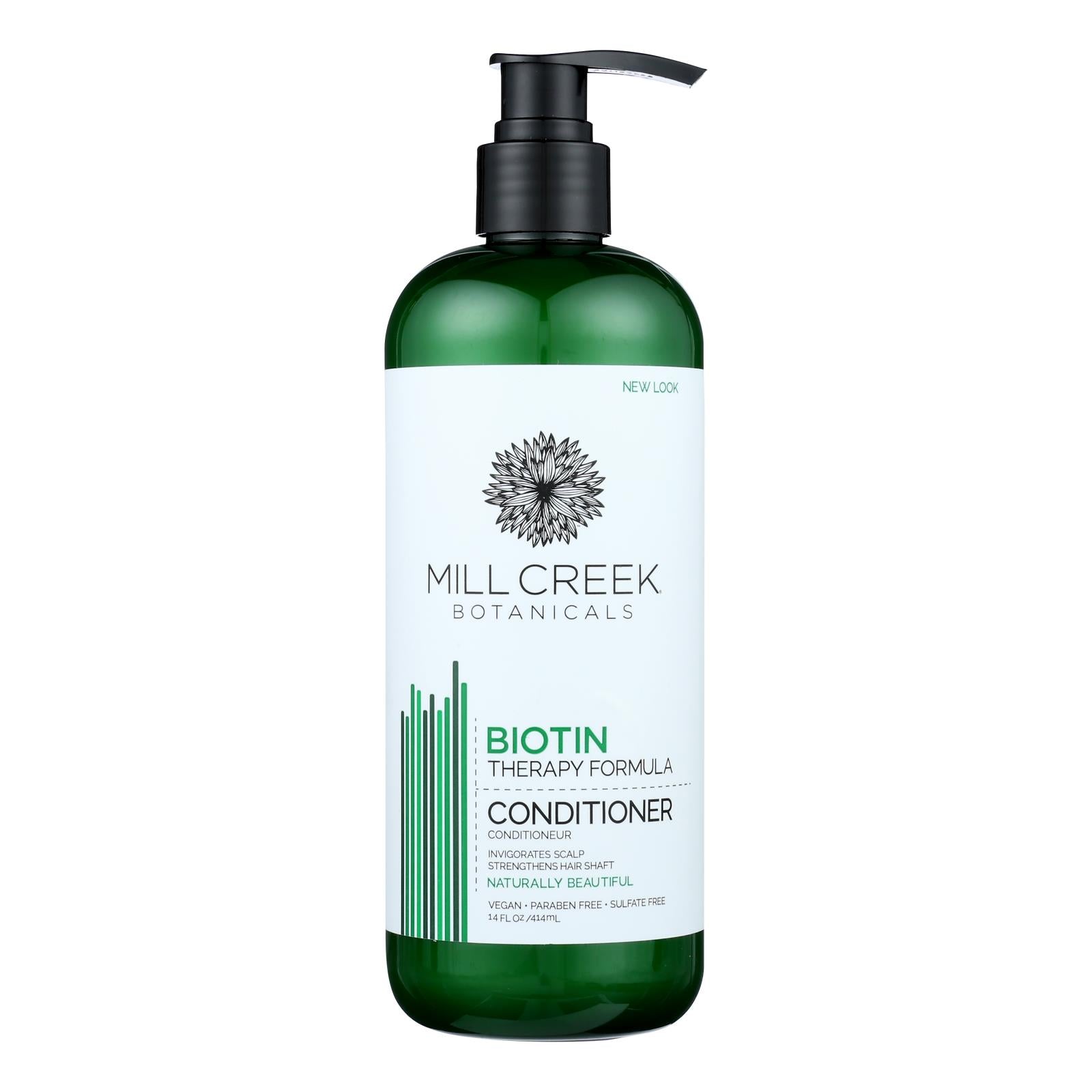 Mill Creek Botanicals Therapy Formula Biotin Conditioner - 1 Each - 14 Fluid Ounce