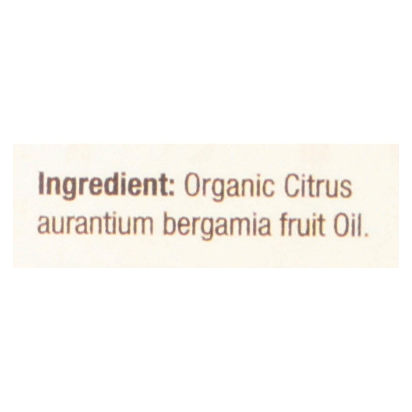 Nature's Answer - Organic Essential Oil - Bergamot - 0.5 Ounce.