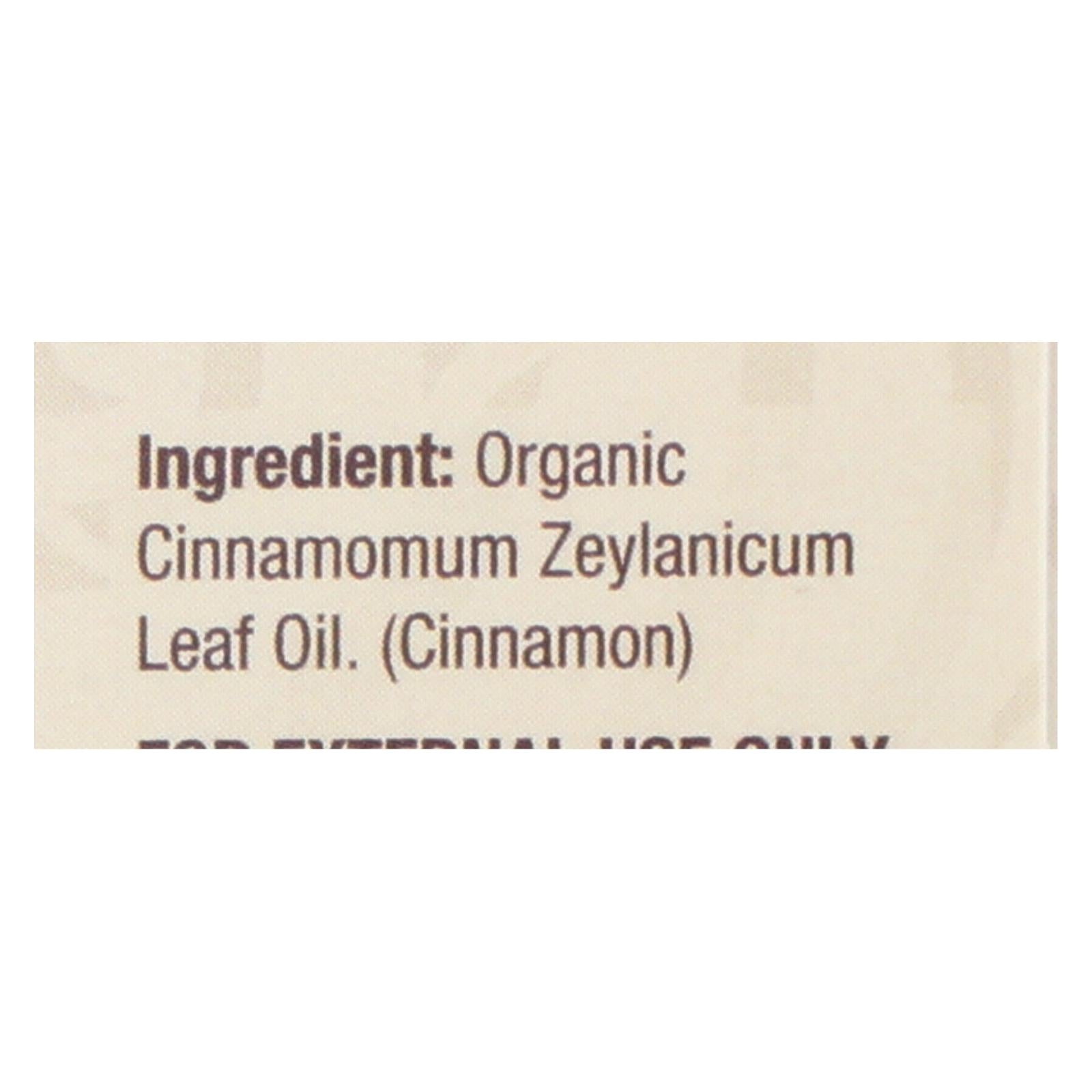 Nature's Answer - Organic Essential Oil - Cinnamon - 0.5 Ounce.