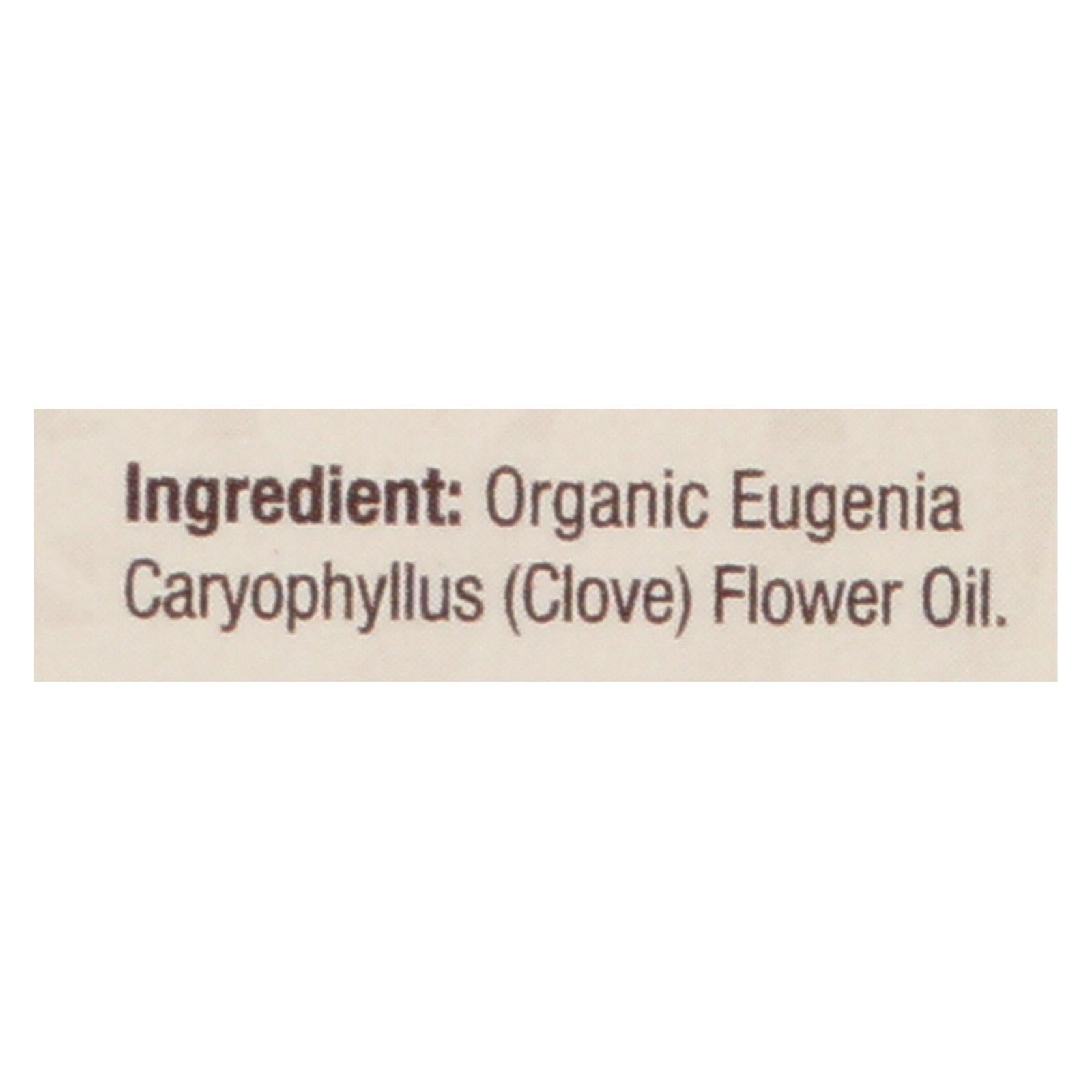 Nature's Answer - Organic Essential Oil - Clove - 0.5 Ounce.