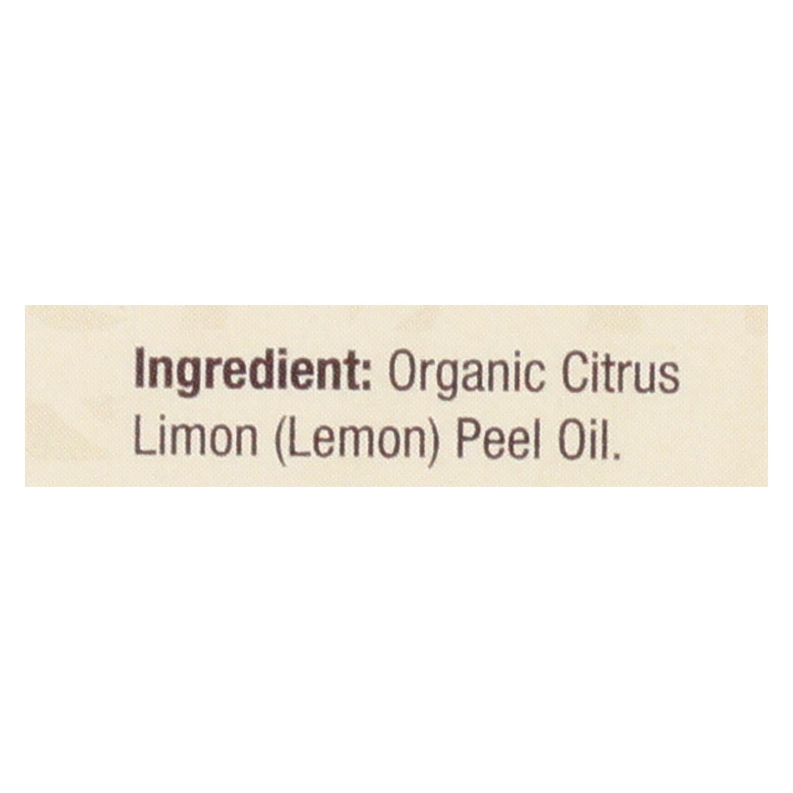 Nature's Answer - Organic Essential Oil - Lemon - 0.5 Ounce.
