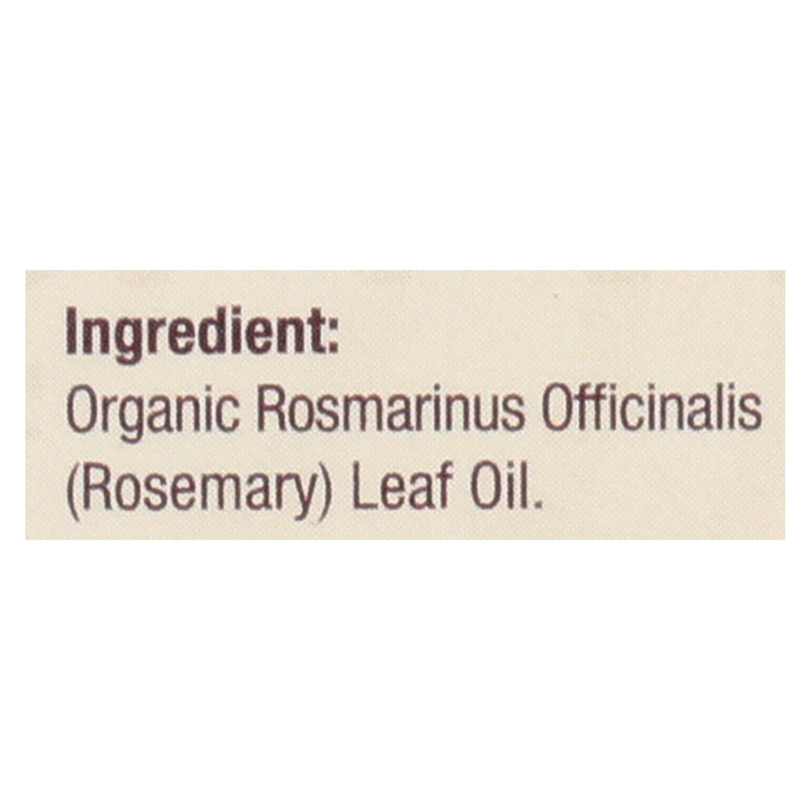 Nature's Answer - Organic Essential Oil - Rosemary - 0.5 Ounce.