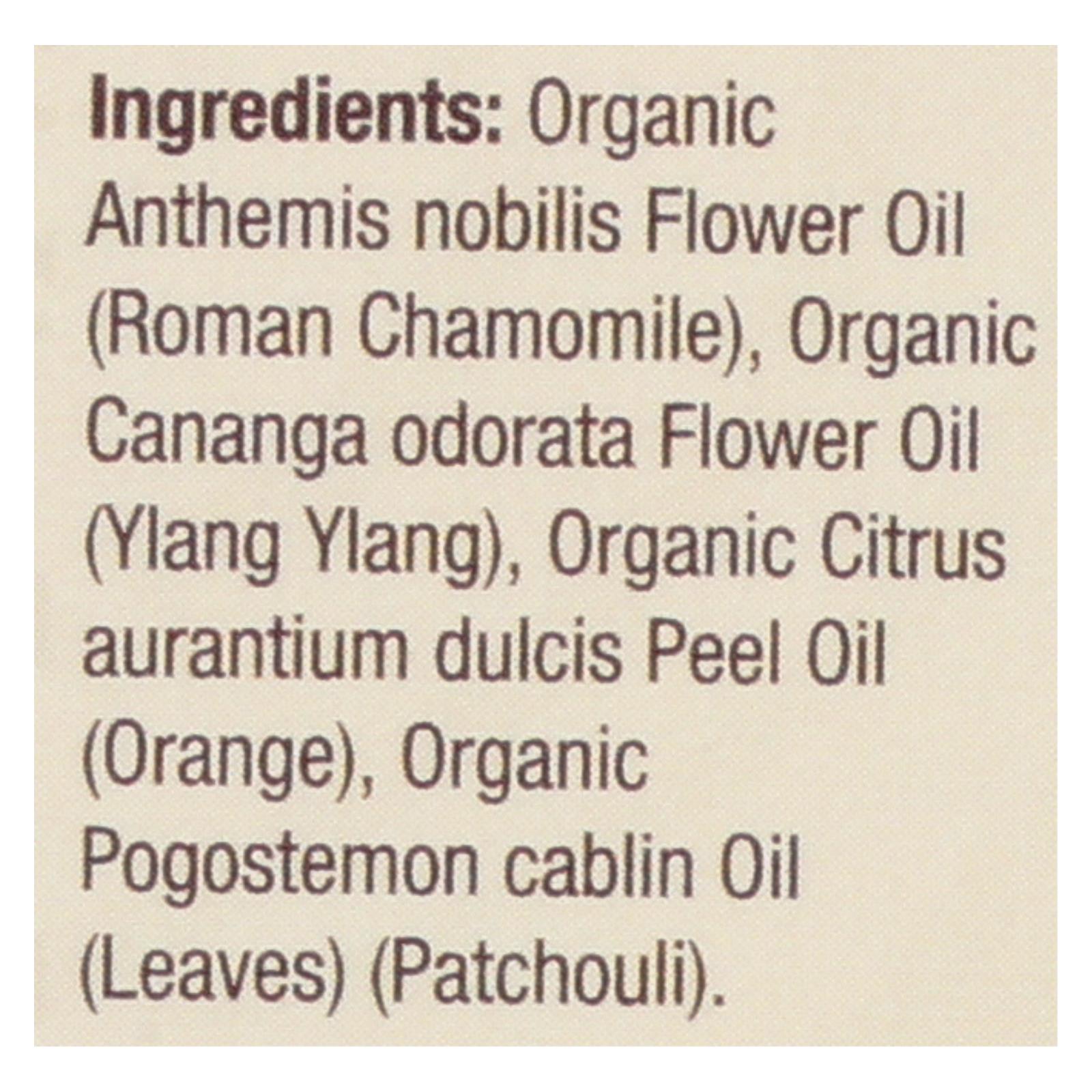 Nature's Answer - Organic Essential Oil Blend - Peace and Calming - 0.5 Ounce.