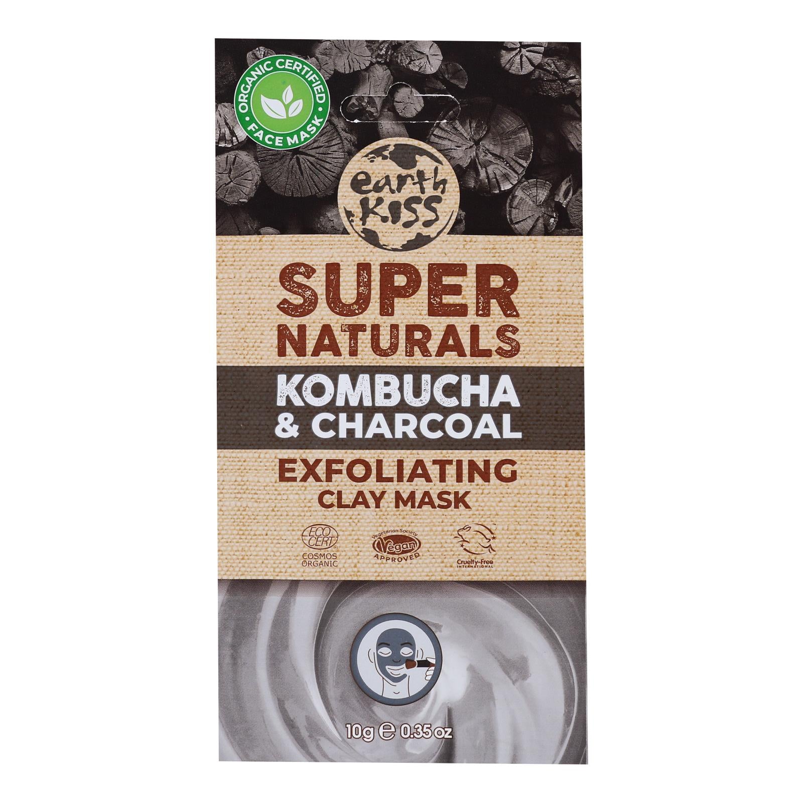 Earth Kiss - Clay Mask Chrcl Exfol - Case of 12-.35 Ounce