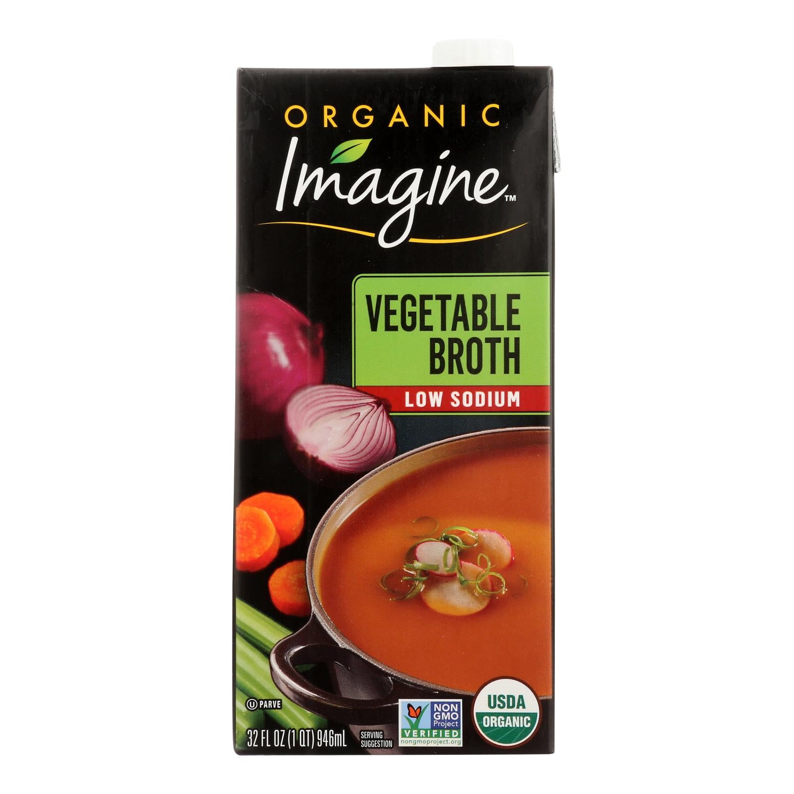 Imagine Foods - Broth Vegetable Ls - Case of 6-32 Fluid Ounce