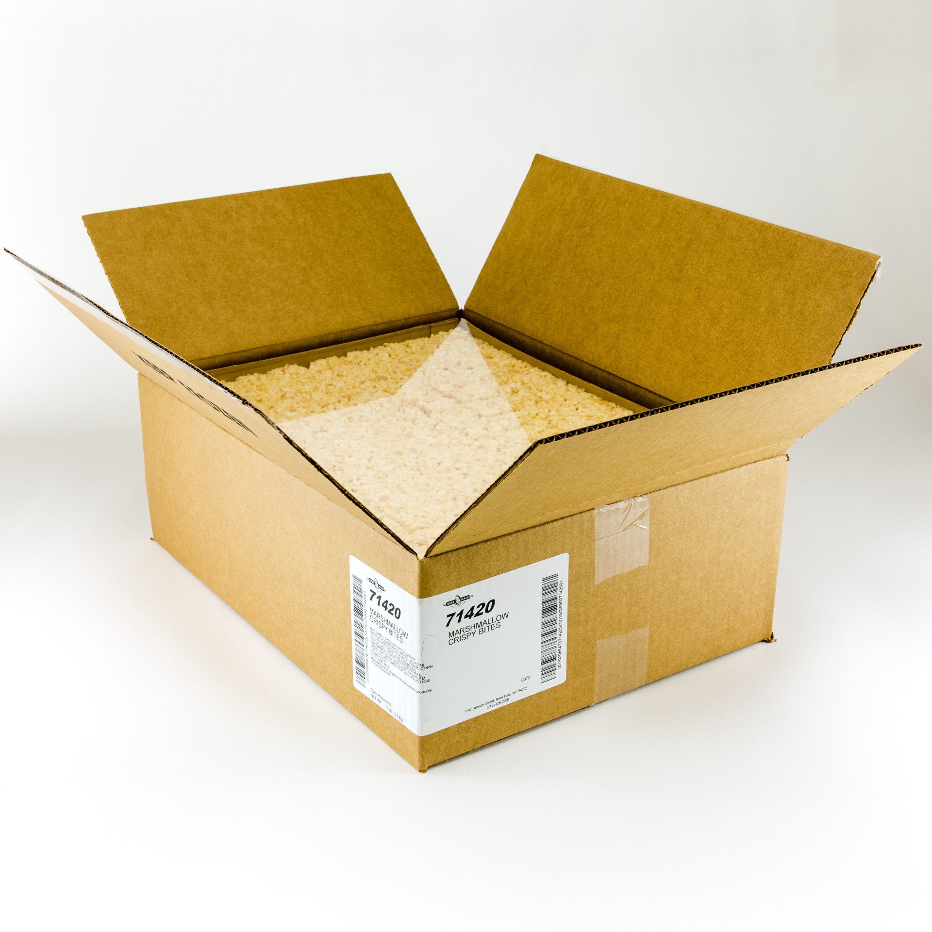 Bar Crispy Marshmallow Bites Wrepack Labelshalf Sheet 1 Each - 4 Per Case.