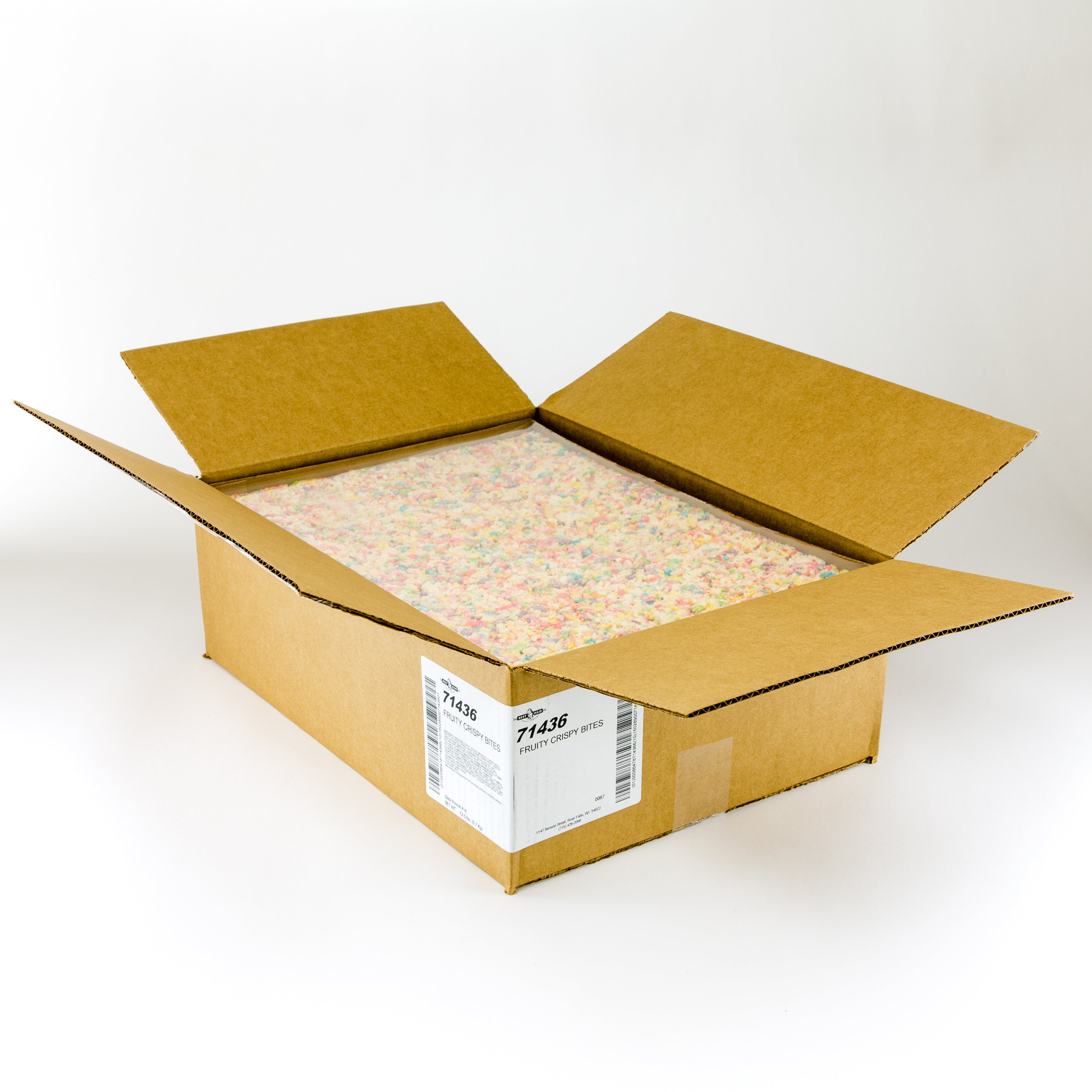 Bar Crispy Fruity Bites Wrepack Labels Halfsheet 1 Each - 4 Per Case.