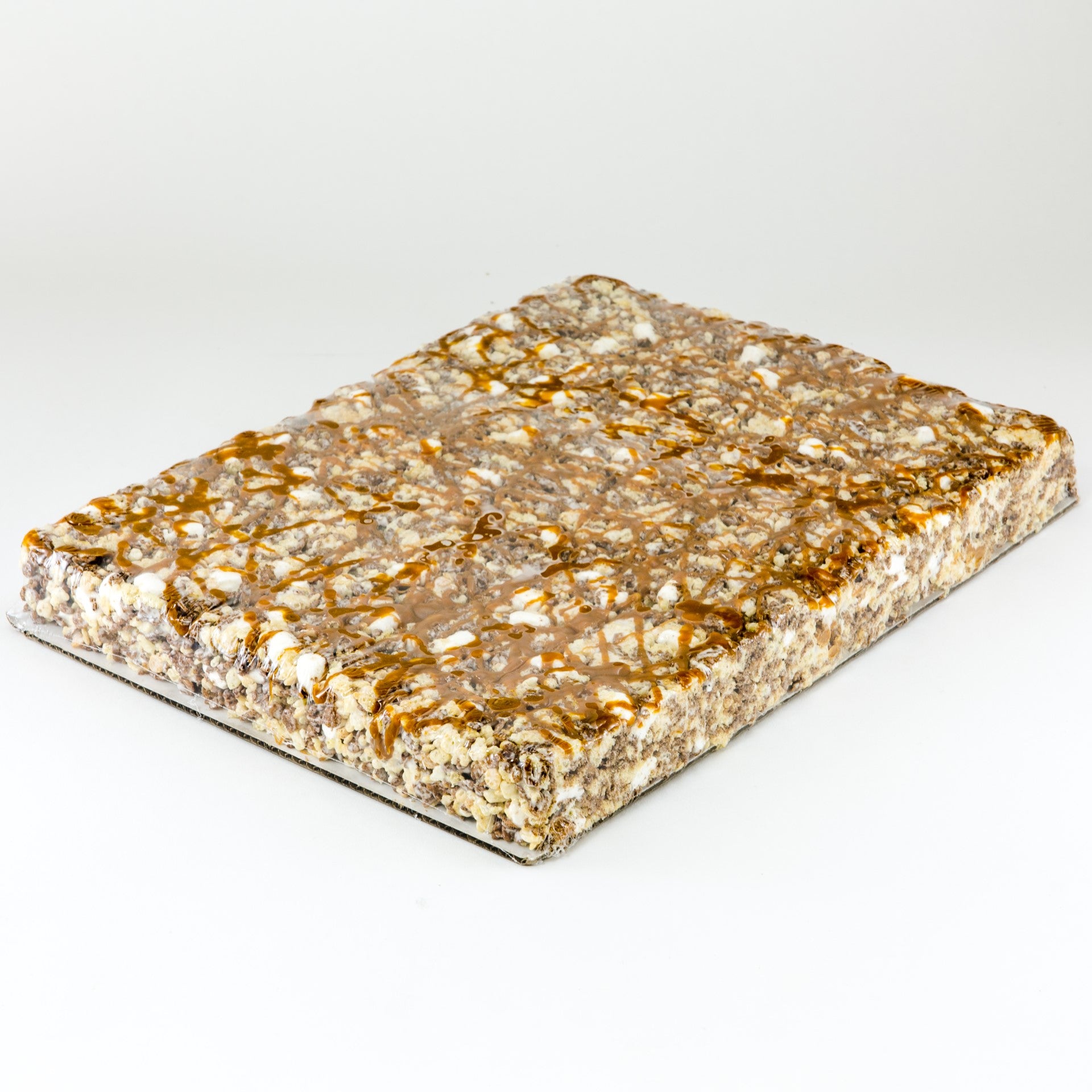 Bar Crispy Sea Salt Cocoa Caramel Half Slab Precut 4"x4"1 Each - 3 Per Case.