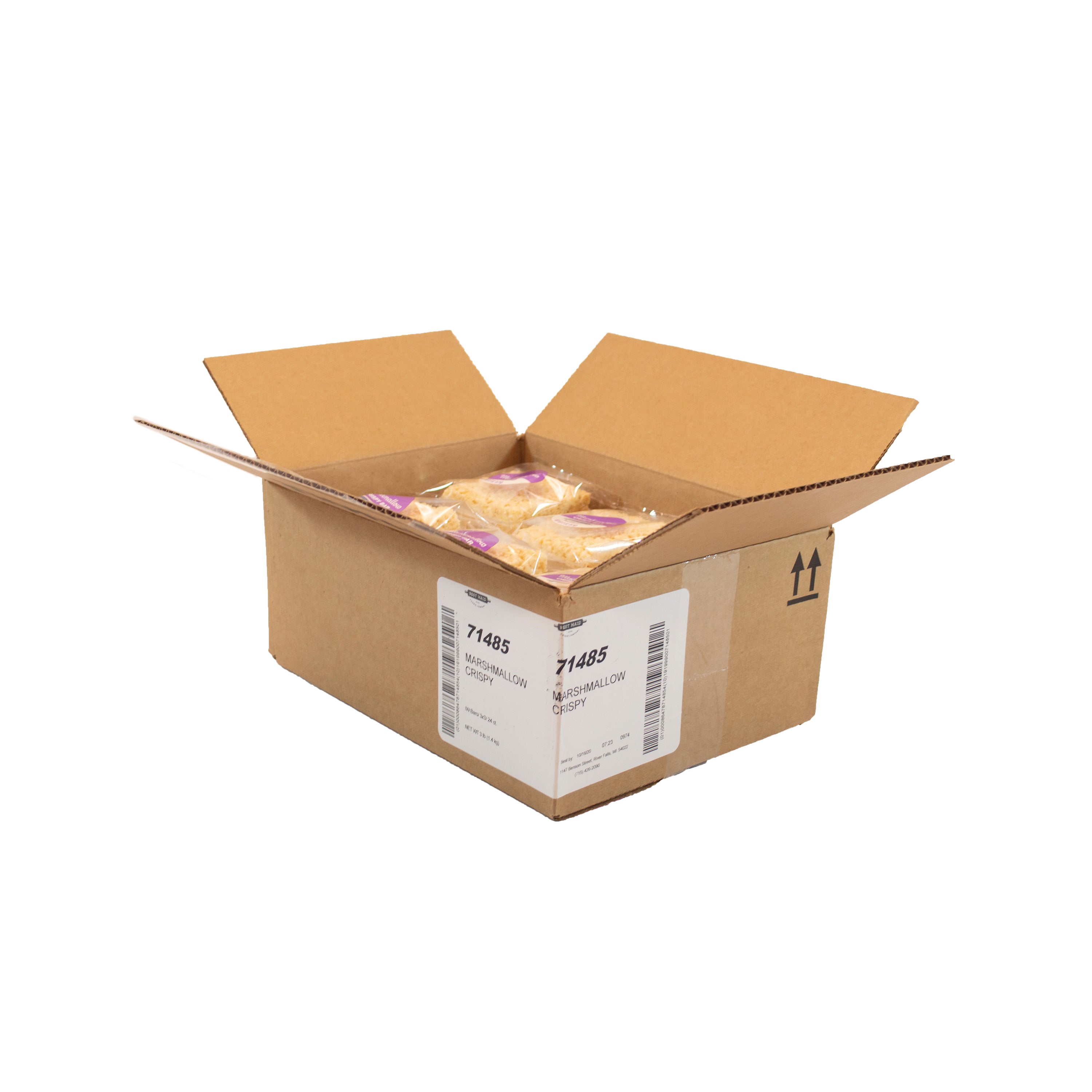 Bar Crispy Individually Wrapped Marshmallow0.125 Pound Each - 24 Per Case.