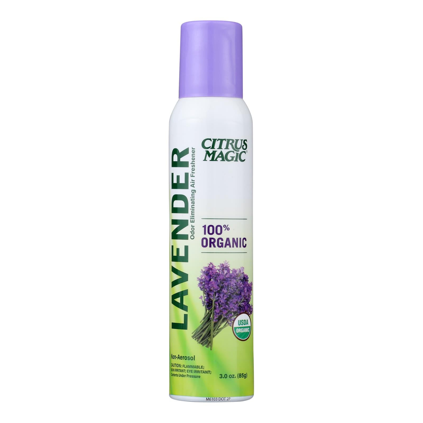 Citrus Magic - Air Frshnr Organic Lavender Eclypt - 1 Each -3 Ounce