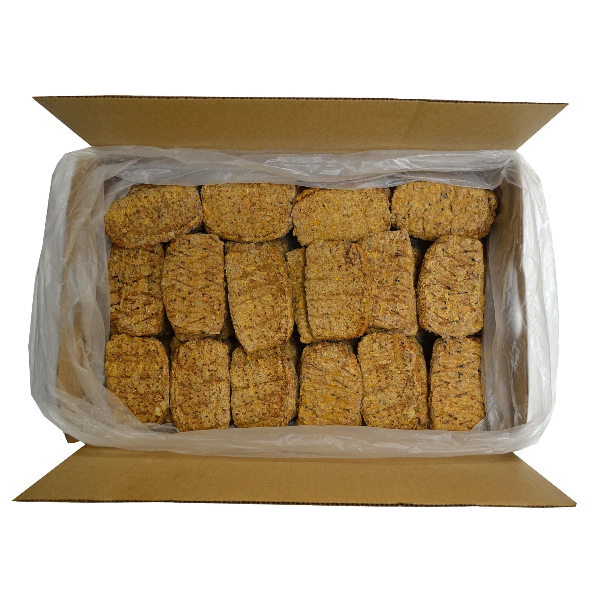 Fully Cooked Old Fashioned Style Beef Meatloaf Slices 3 Ounce Size - 80 Per Case.
