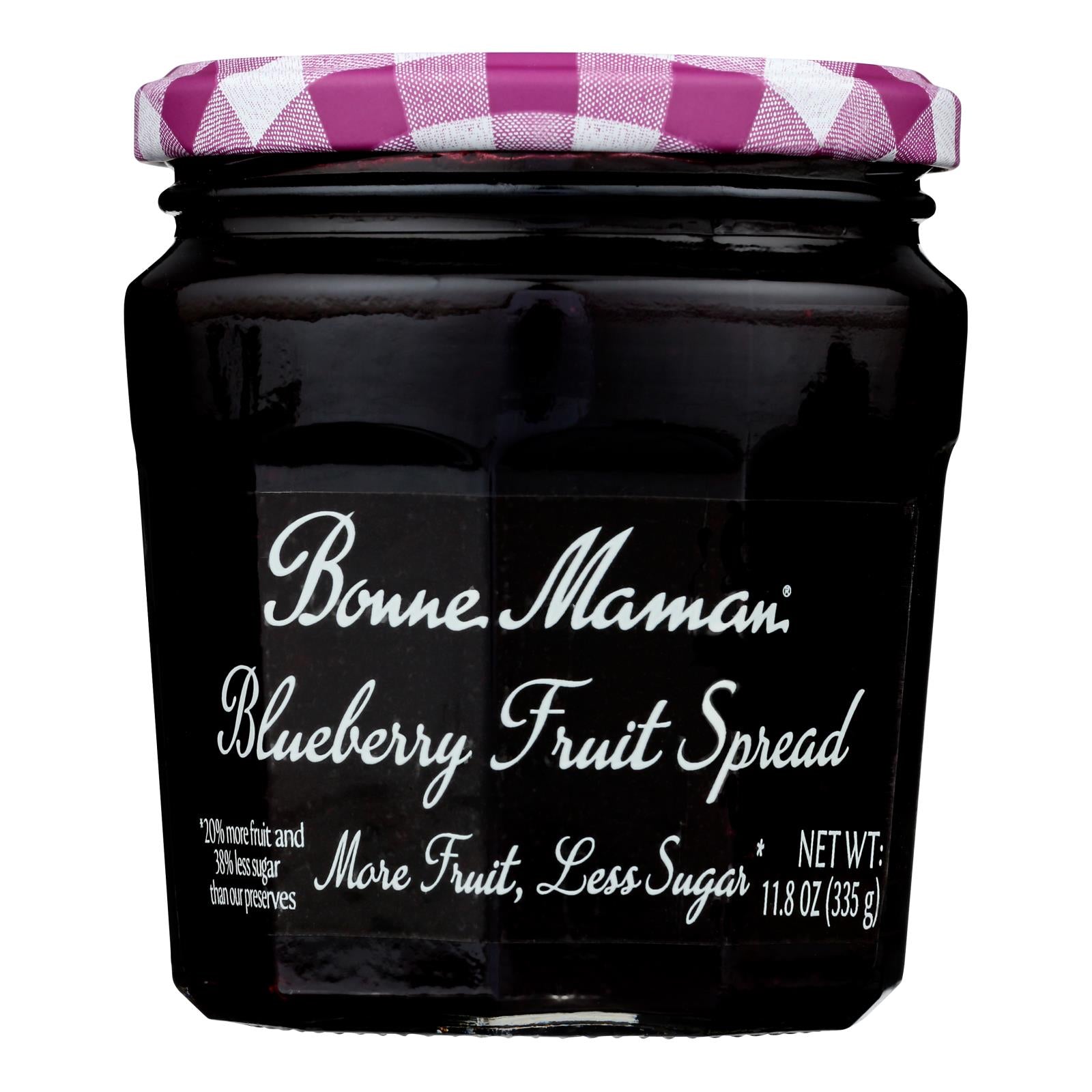 Bonne Maman - Fruit Spread Blueberry - Case of 6-11.8 Ounce