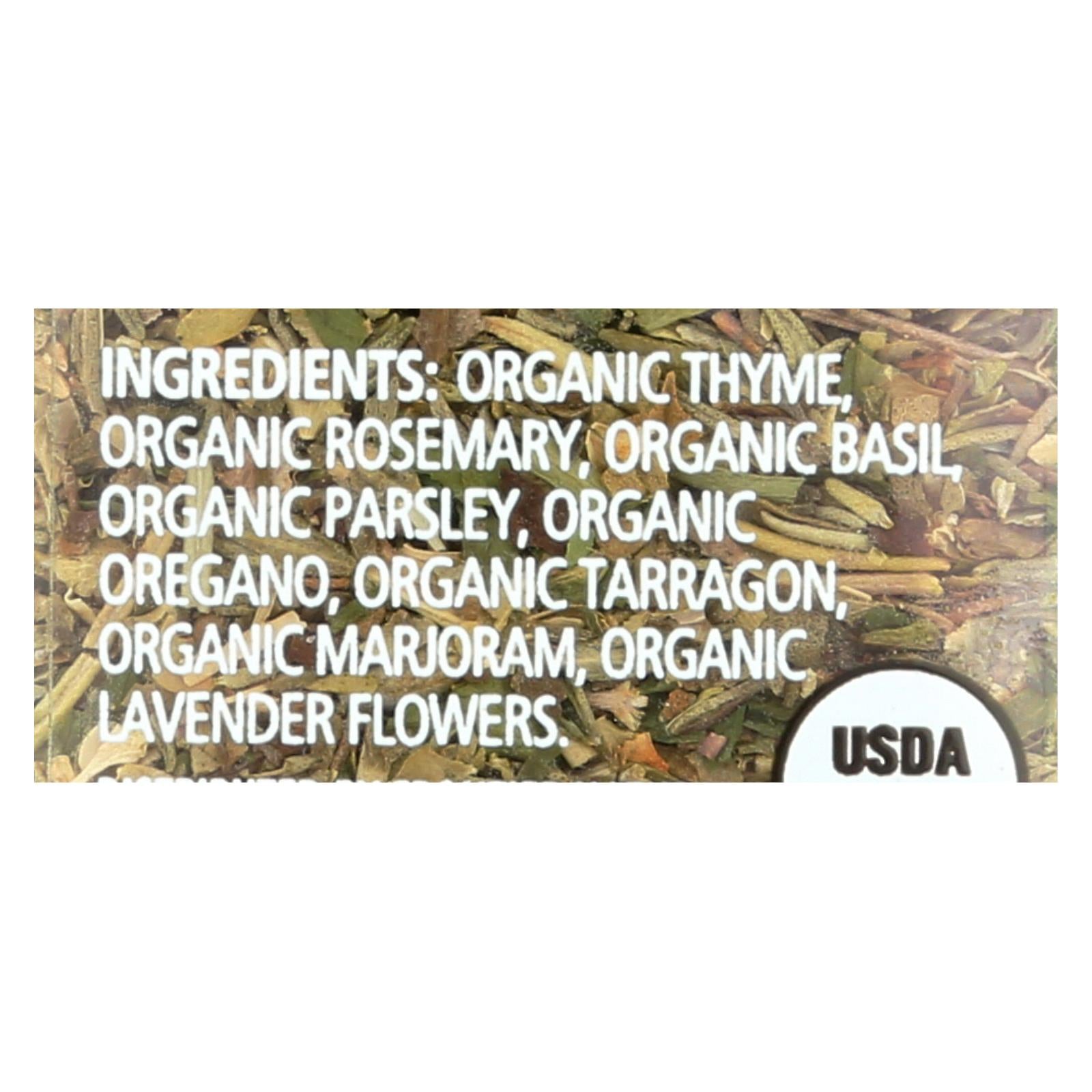 Simply Organic Herbes De Provence - Case of 6 - 0.99 Ounce.