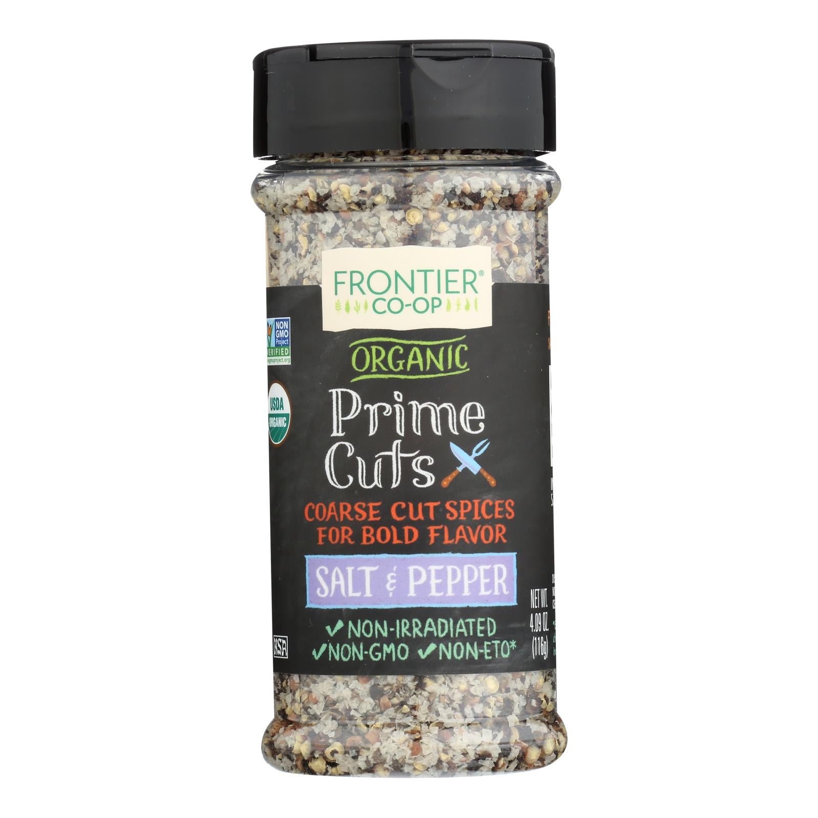 Frontier Natural Products Coop - Prime Cut Salt Pepper - 1 Each-4.09 Ounce