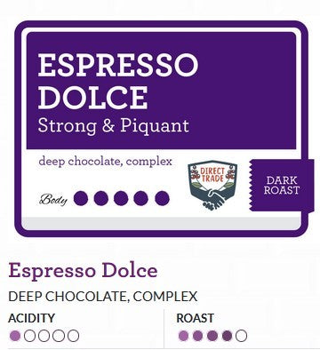 Ballard Espresso Whole Bean 5 Pound Each - 4 Per Case.