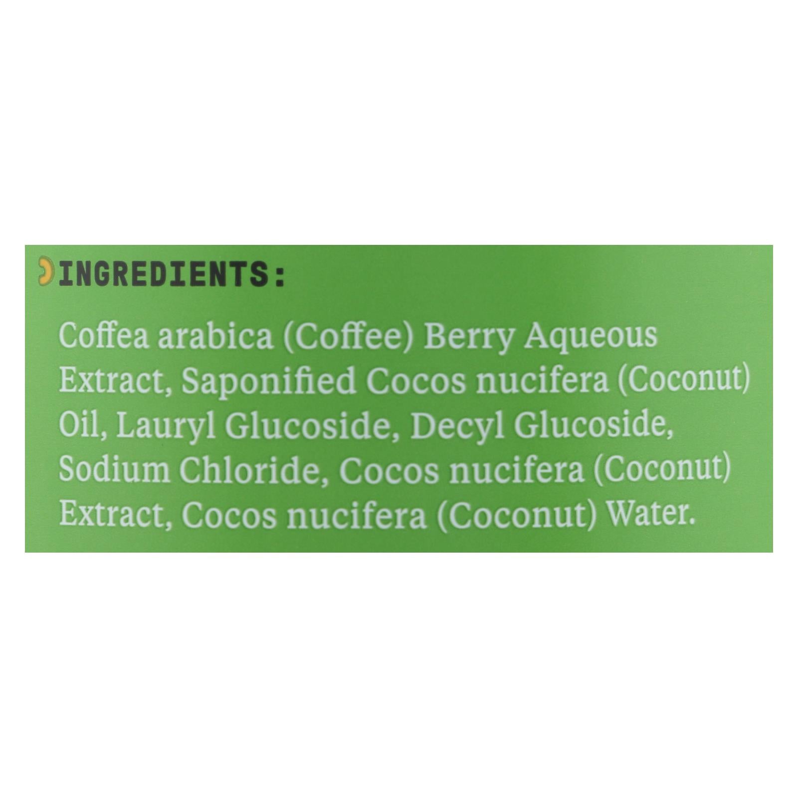 Alaffia Coconut & Coffee Berry Purely Coconut Body Wash - 1 Each - 32 Fluid Ounce