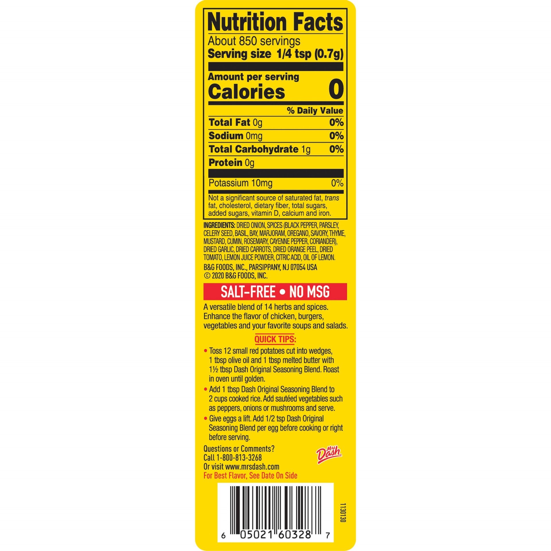 Original Blend 21 Ounce Size - 6 Per Case.