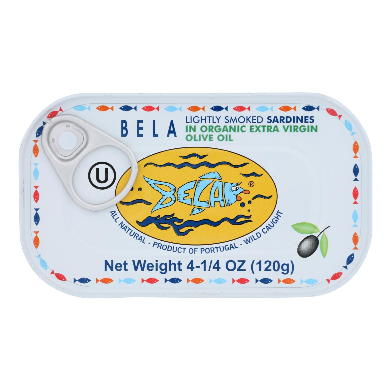 Bela-olhao Sardines - Sardines In Olive Oil - Case of 12-4.23 Ounce