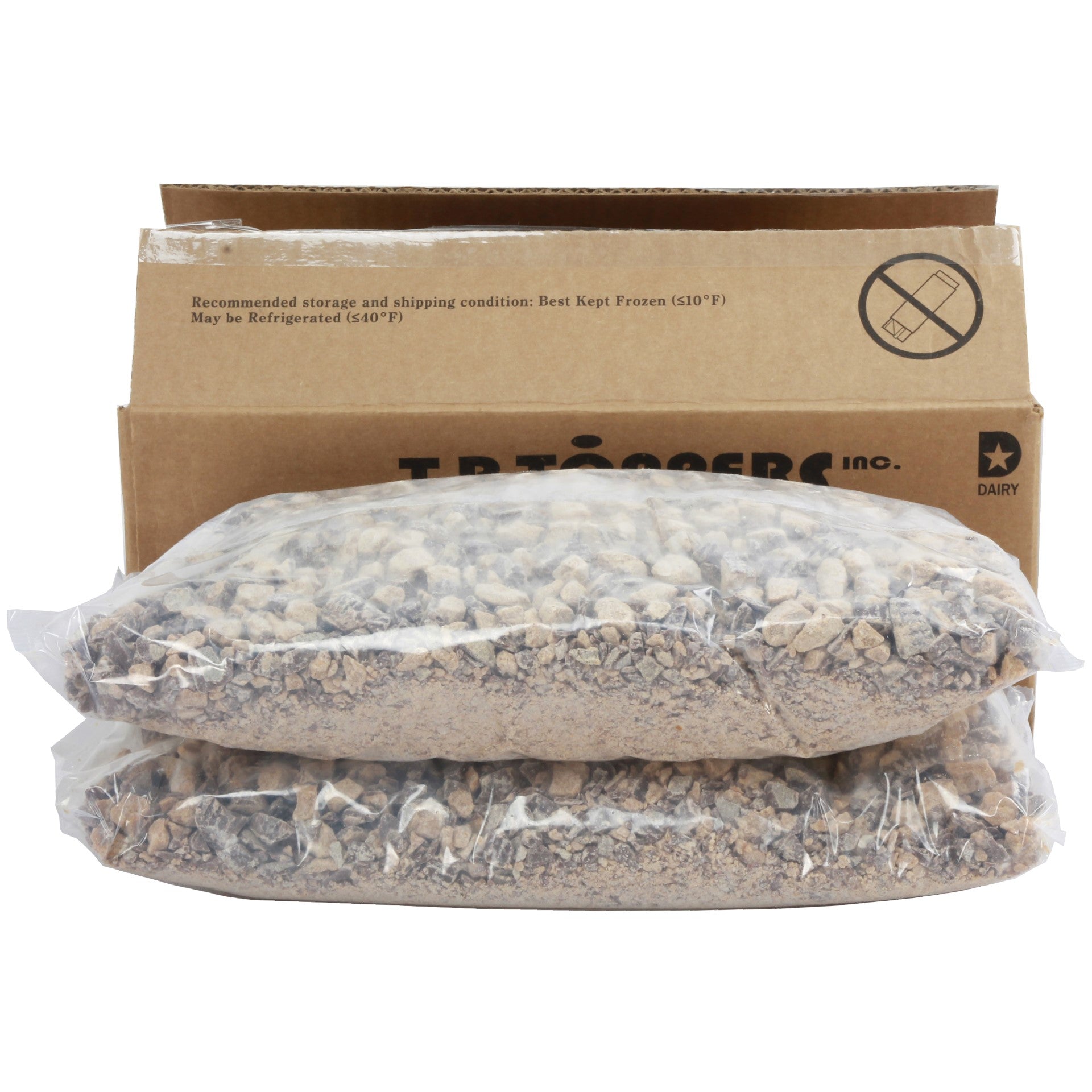 Box Reese's® Peanut Butter Cups Chopped 5 Pound Each - 2 Per Case.